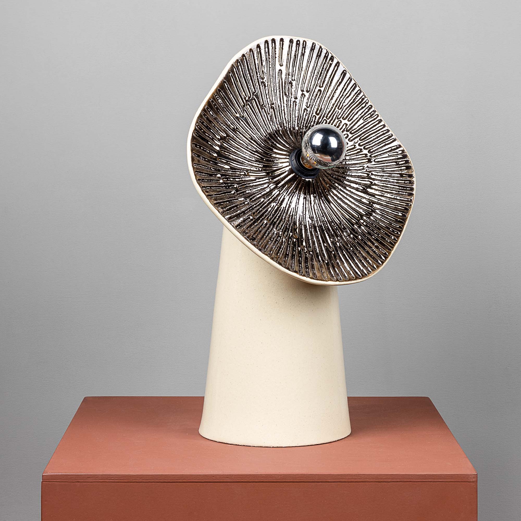  Настольная лампа FLAMMULINA бронзовый [transparent] 