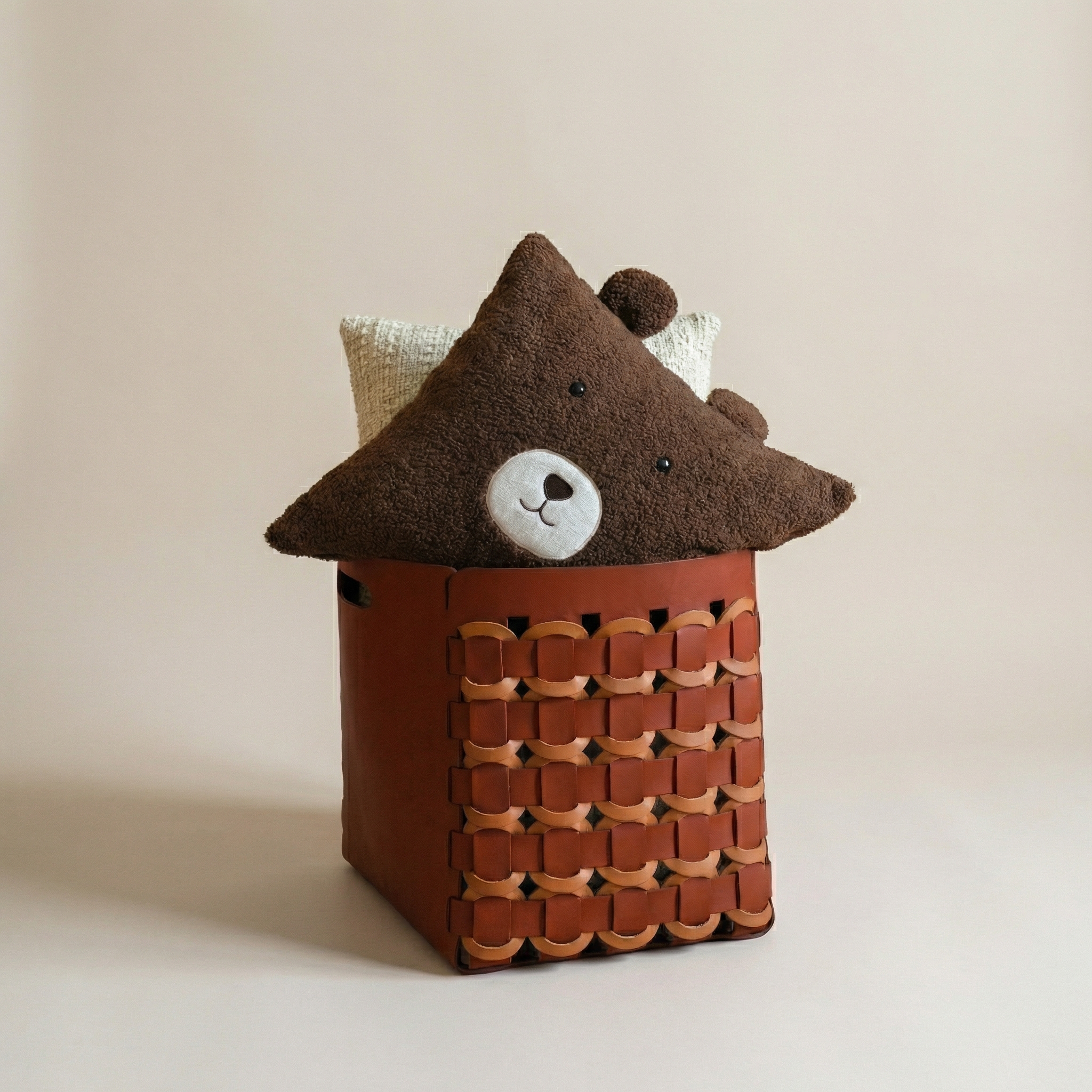 Корзина Geometria Rotonda с мешком (30-Bordeaux, TS30)