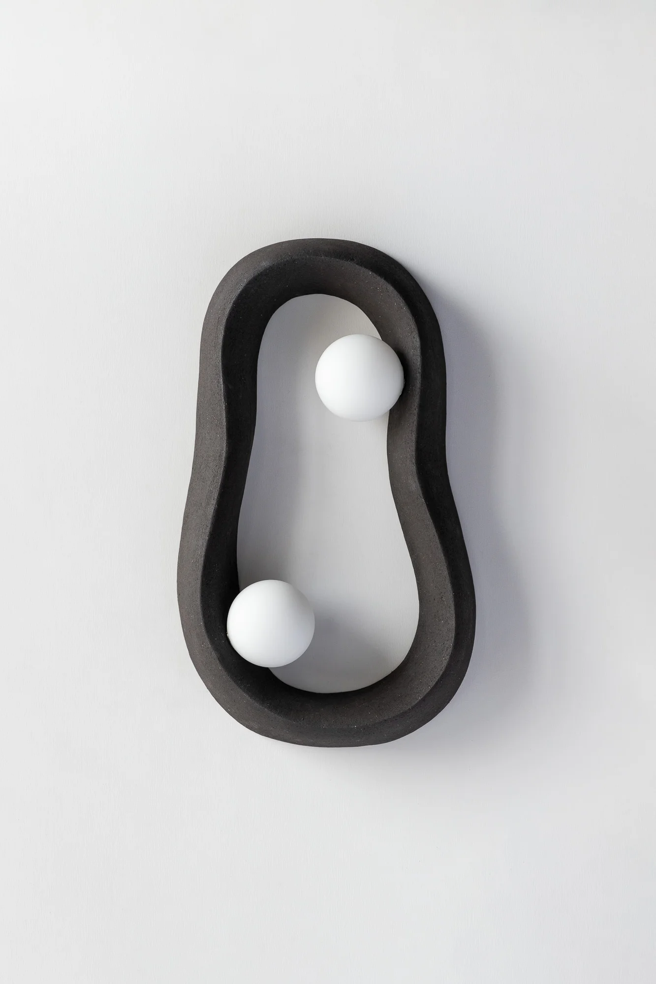 Бра LENTA matryoshka [black]  by Polina Artamonova — дизайнерская мебель, свет и декор Made Sense