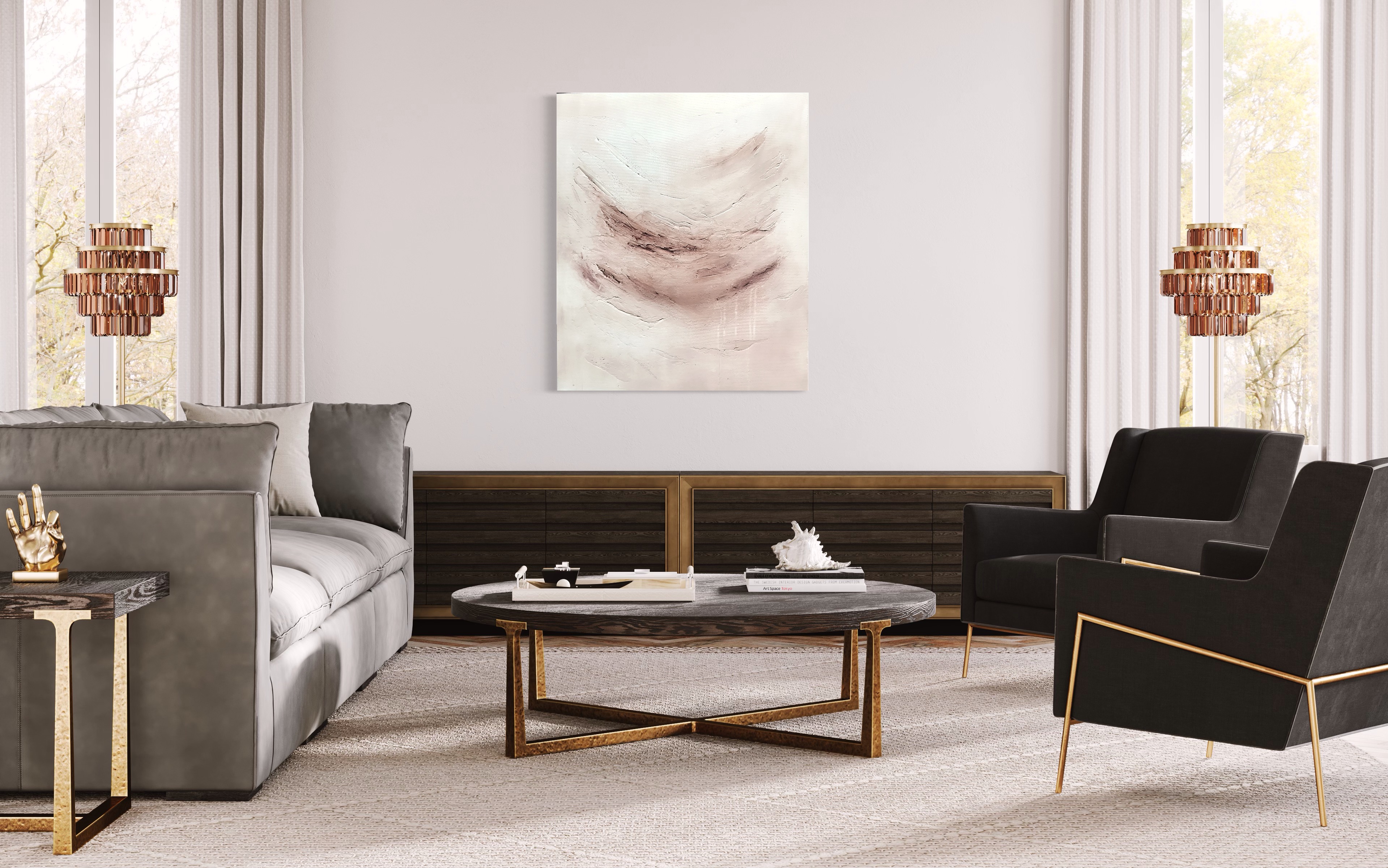 Картина 16-50 Abstract by ANNA REUS — дизайнерская мебель, свет и декор Made Sense