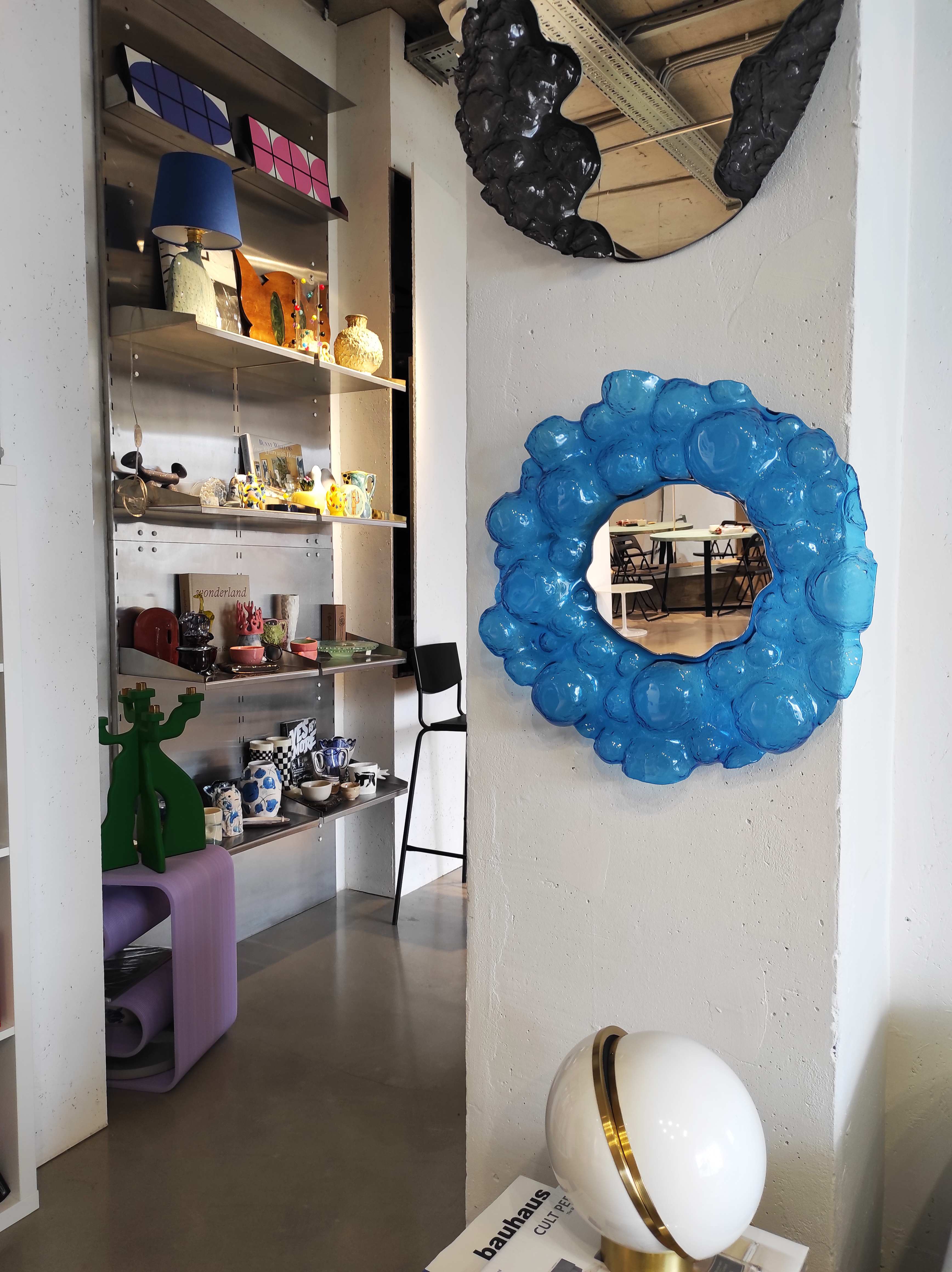 Зеркало стеклянное «Bubble» круглое - изображение 3