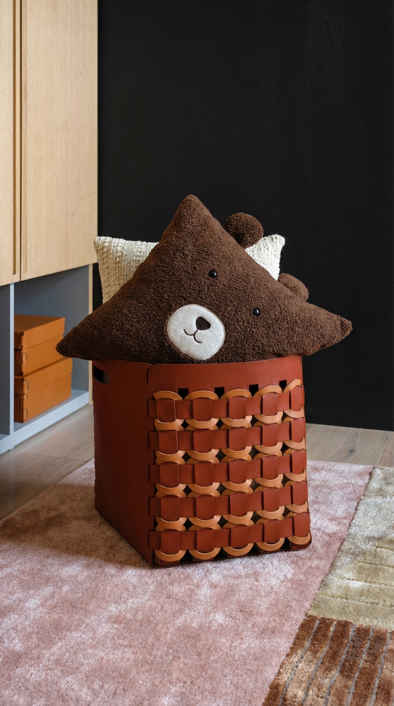 Корзина Geometria Rotonda с мешком (30-Bordeaux, TS30) - изображение 2