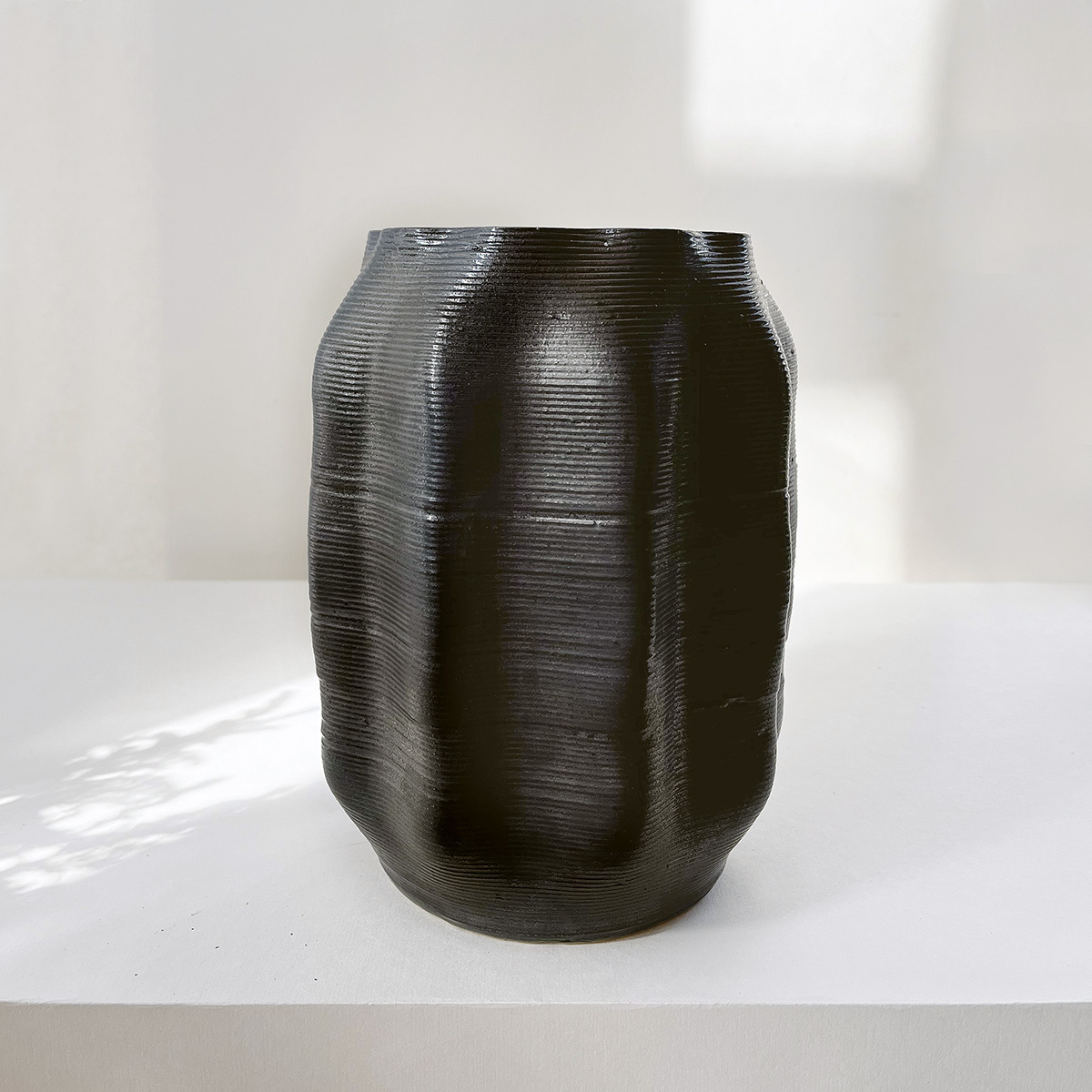 Ваза Structure #6 Black - изображение 5