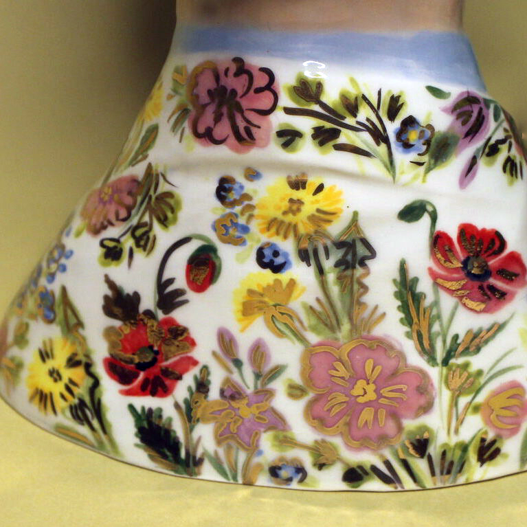 Ваза Сальвадор Майское поле by LeTi.ceramics — дизайнерская мебель, свет и декор Made Sense