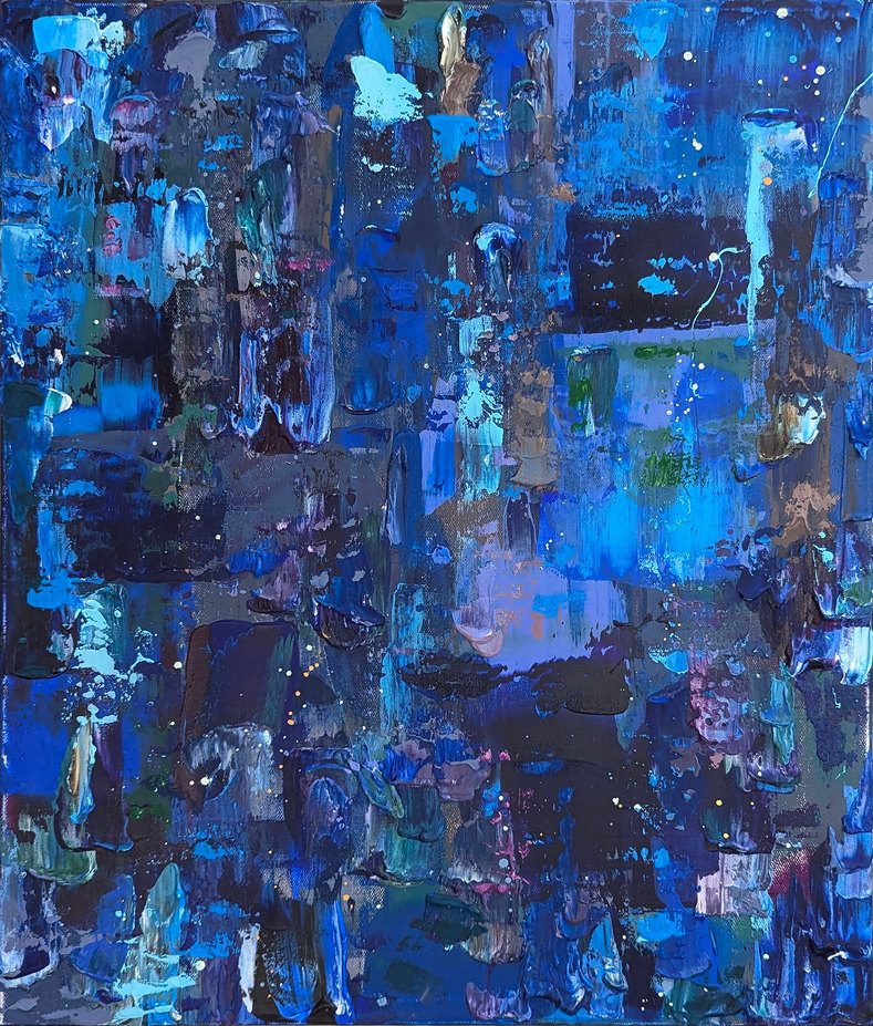 Картина "Синяя" - изображение 3