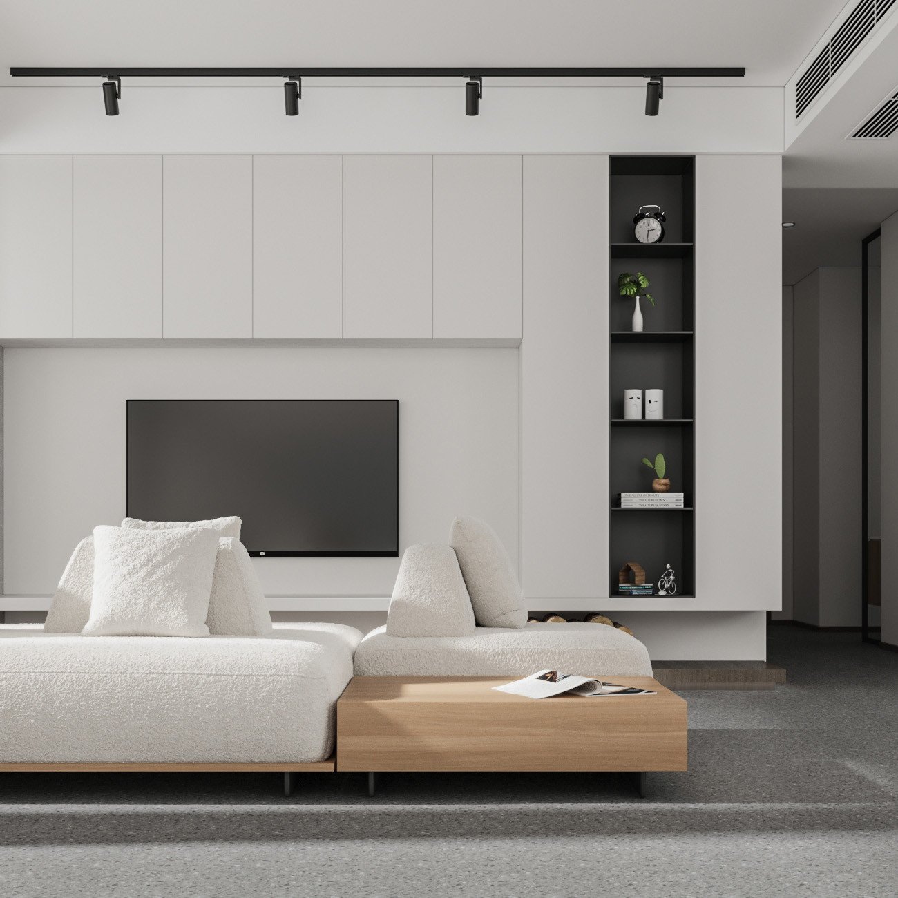 Модульный панорамный диван FLAT SOFA by BY FURNITURE — дизайнерская мебель, свет и декор Made Sense
