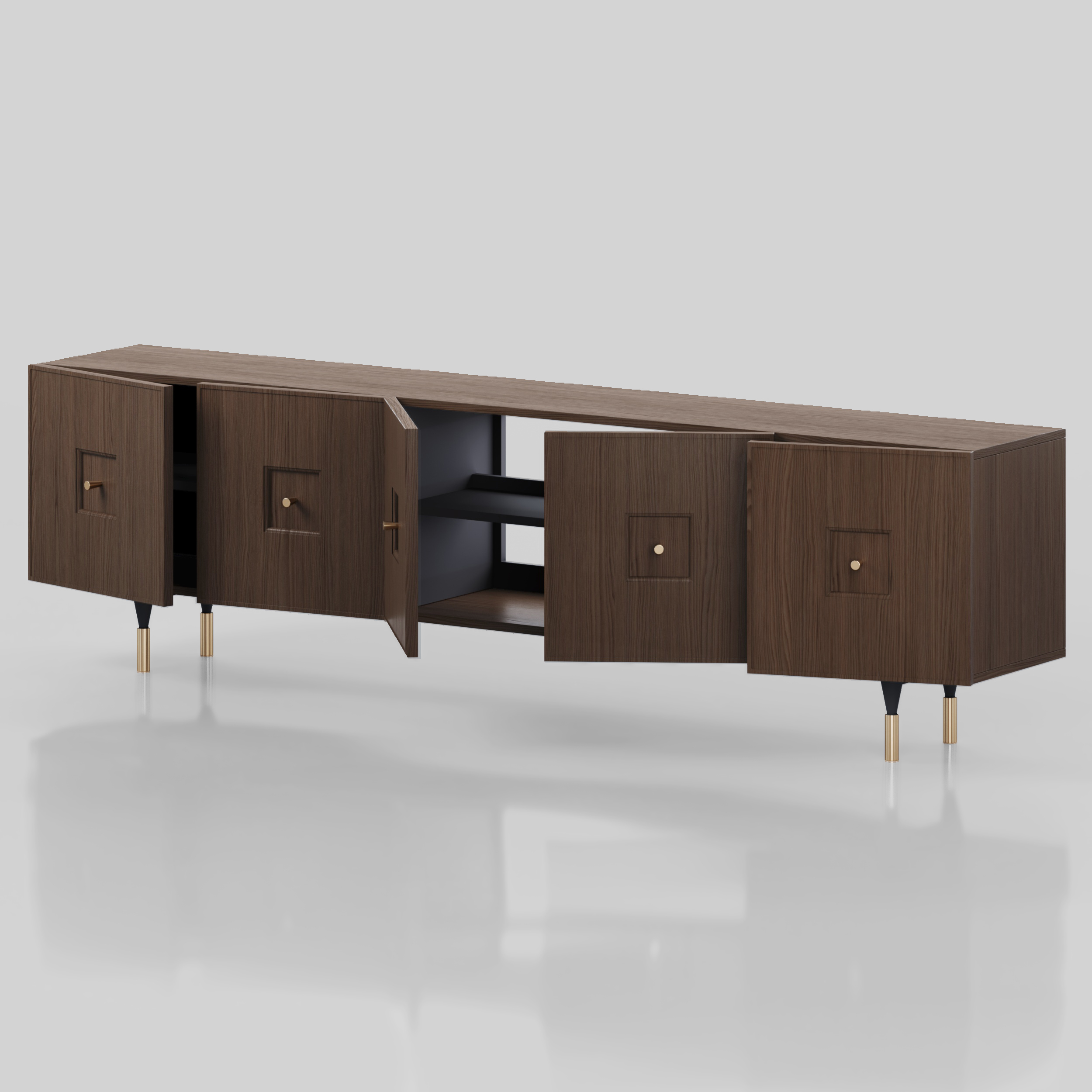 Комод Brown-L by PORUBLEV — дизайнерская мебель, свет и декор Made Sense