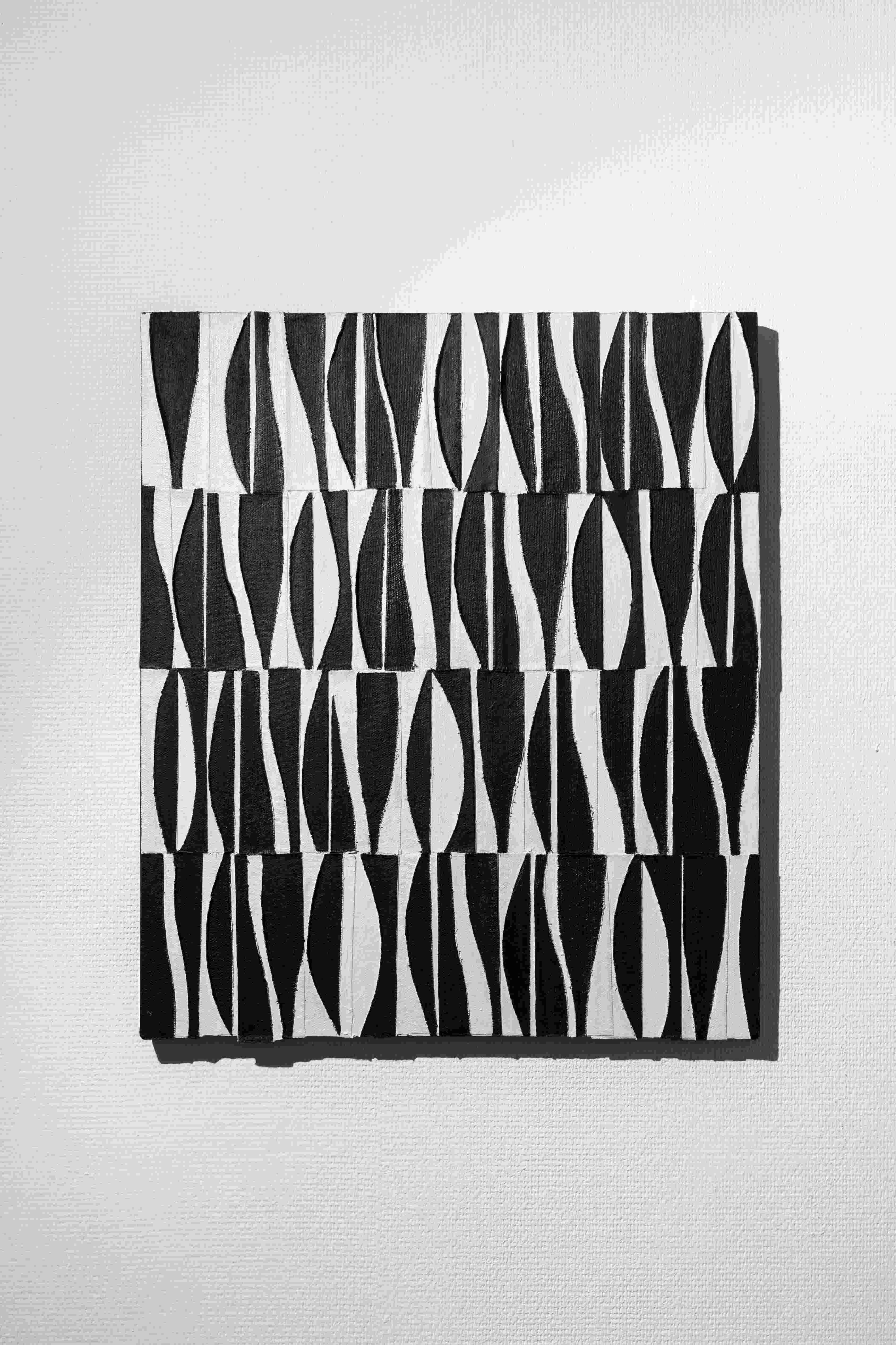 Панно "Танец черно-белый" - изображение 6