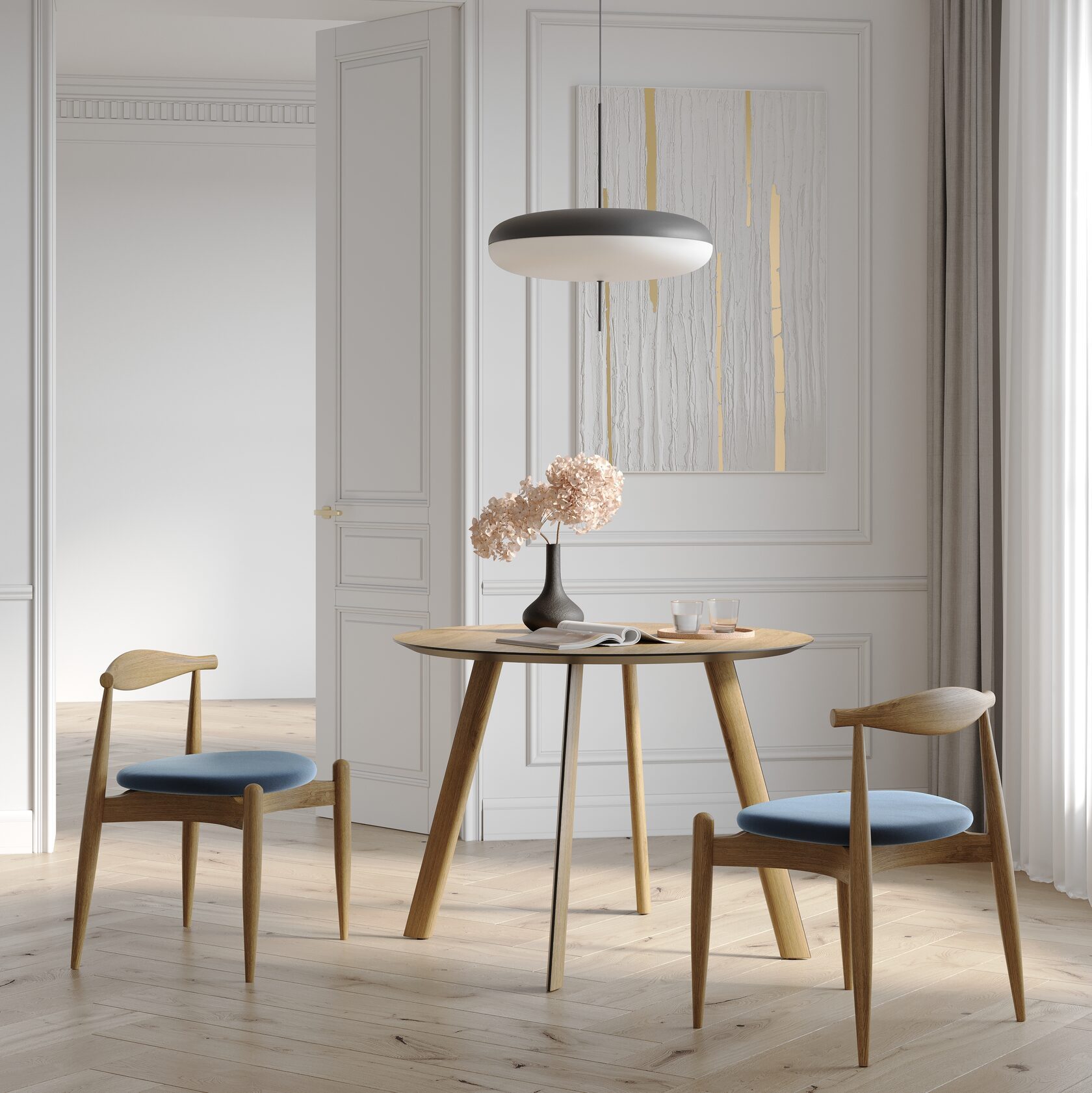 Обеденный стол BRASKO круглый - изображение 3