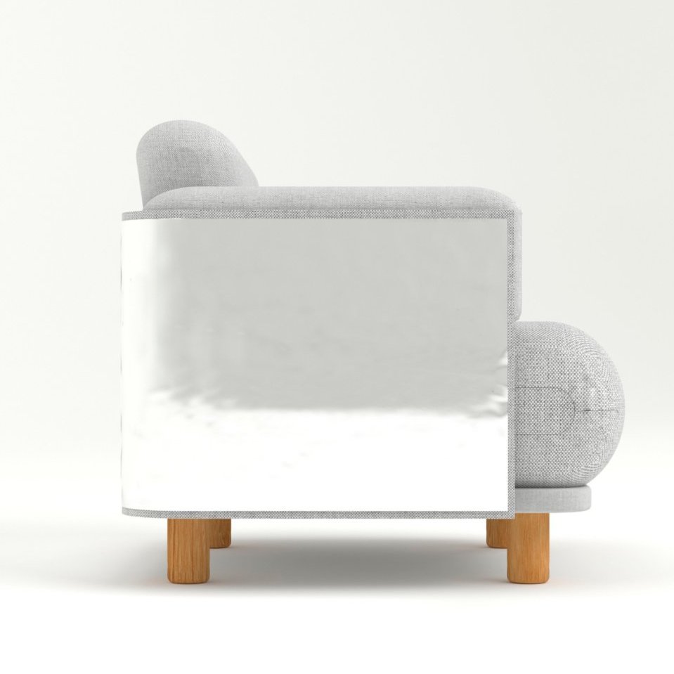 Кресло O-ARMCHAIR by BY FURNITURE — дизайнерская мебель, свет и декор Made Sense