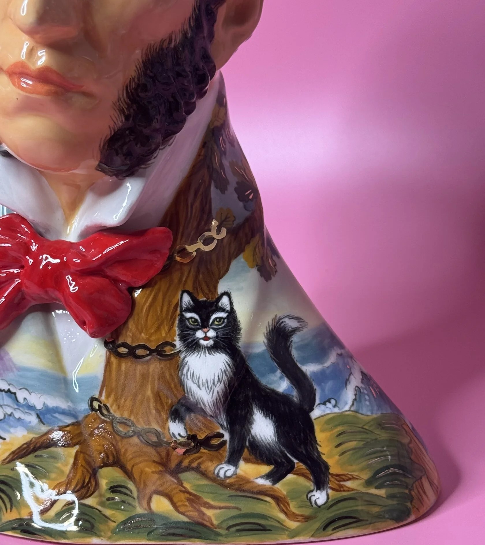 Настольная лампа Пушкин "Черный кот ученый" - изображение 5