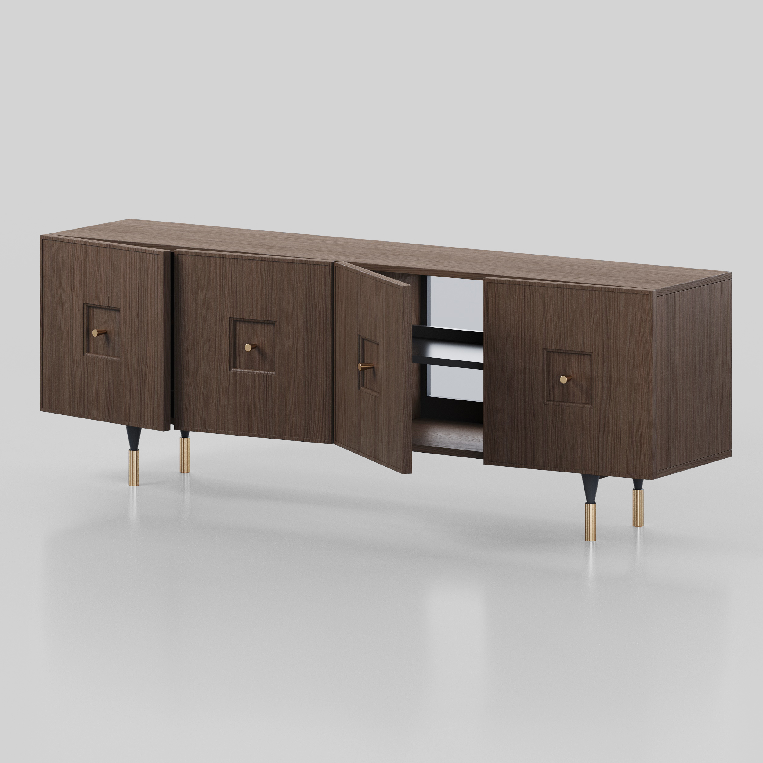 Комод Brown-M by PORUBLEV — дизайнерская мебель, свет и декор Made Sense