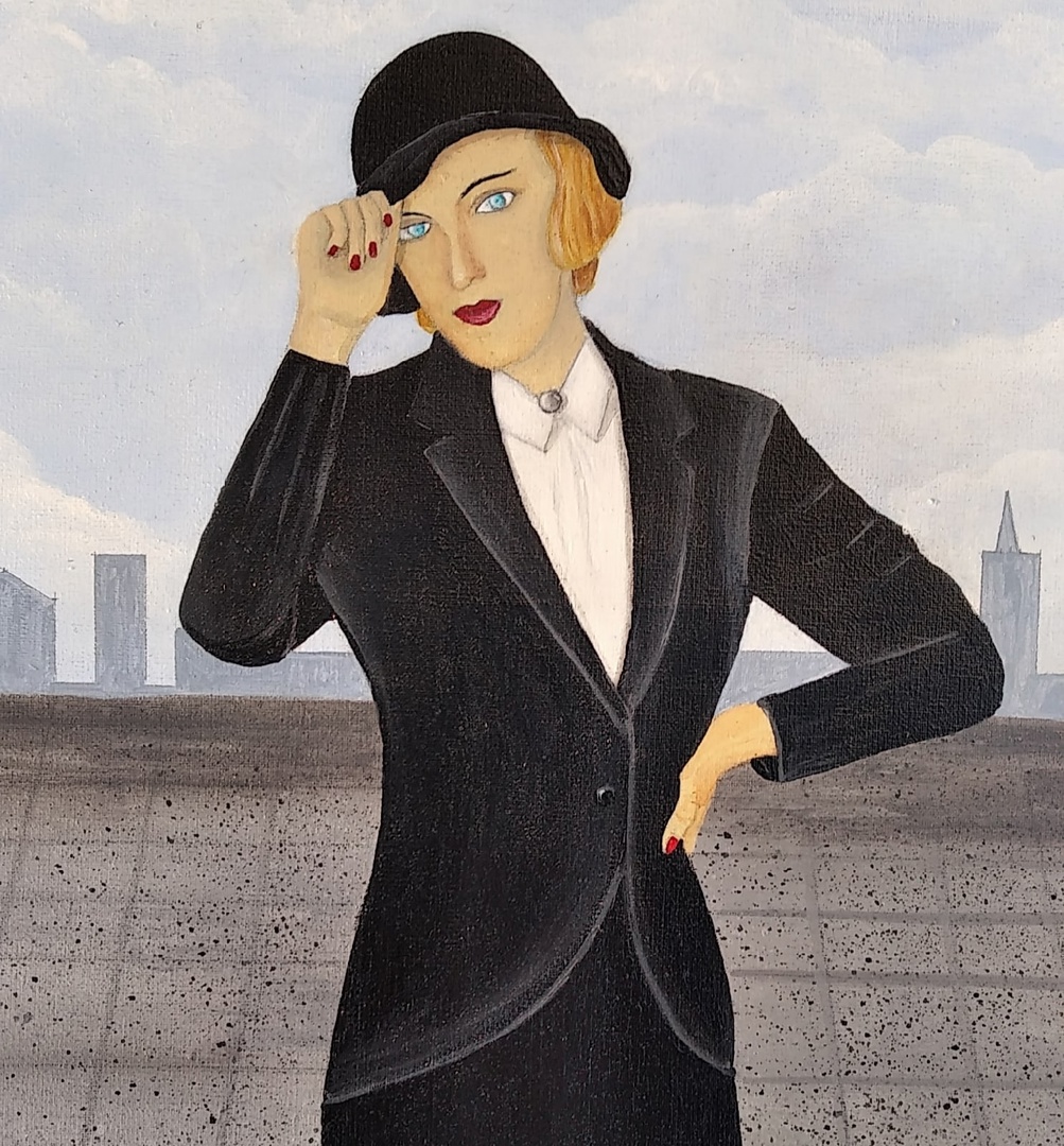 Картина "Бизнес - леди" - изображение 2