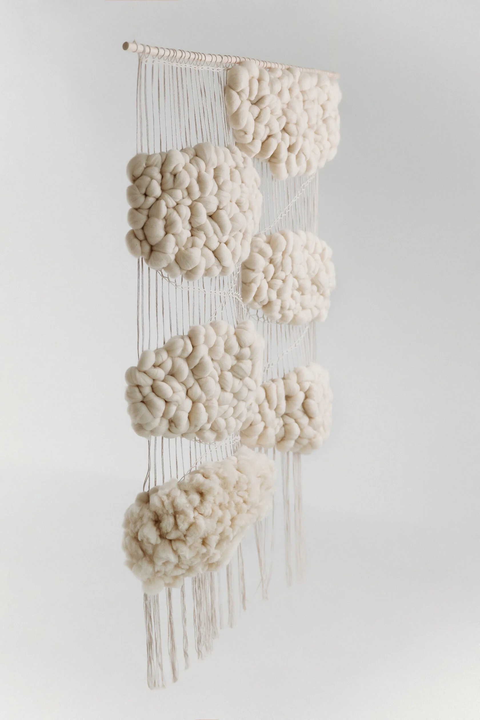 Гобелен "Облака" белый - изображение 1