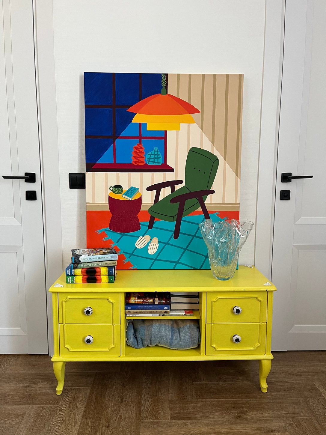 Картина "Лучи уюта в тишине. Конец рабочего дня." - изображение 1