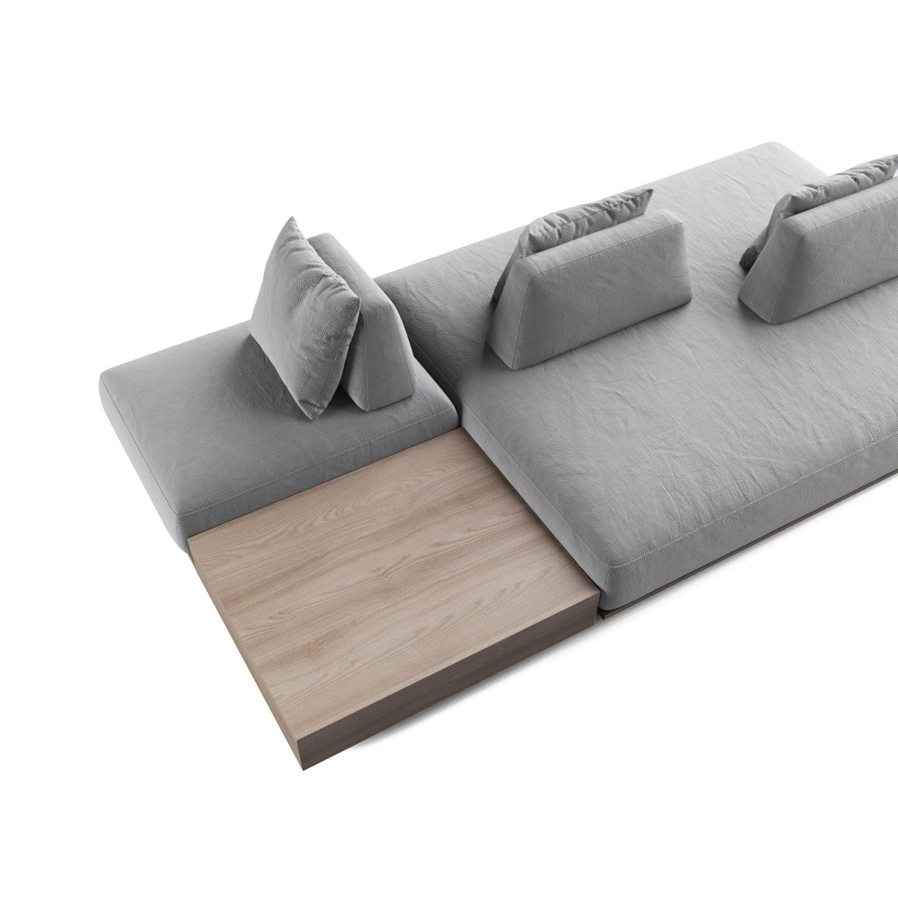Модульный панорамный диван FLAT SOFA by BY FURNITURE — дизайнерская мебель, свет и декор Made Sense