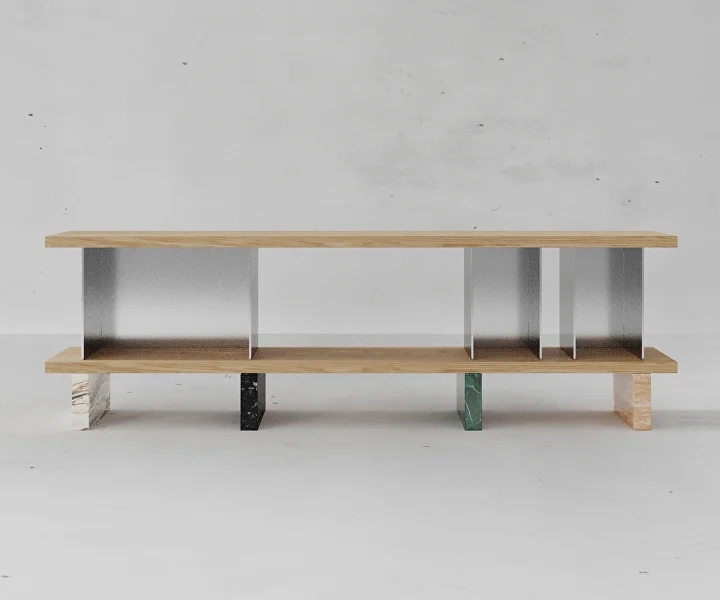 Plint Cabinet by KOS STUDIO — дизайнерская мебель, свет и декор Made Sense