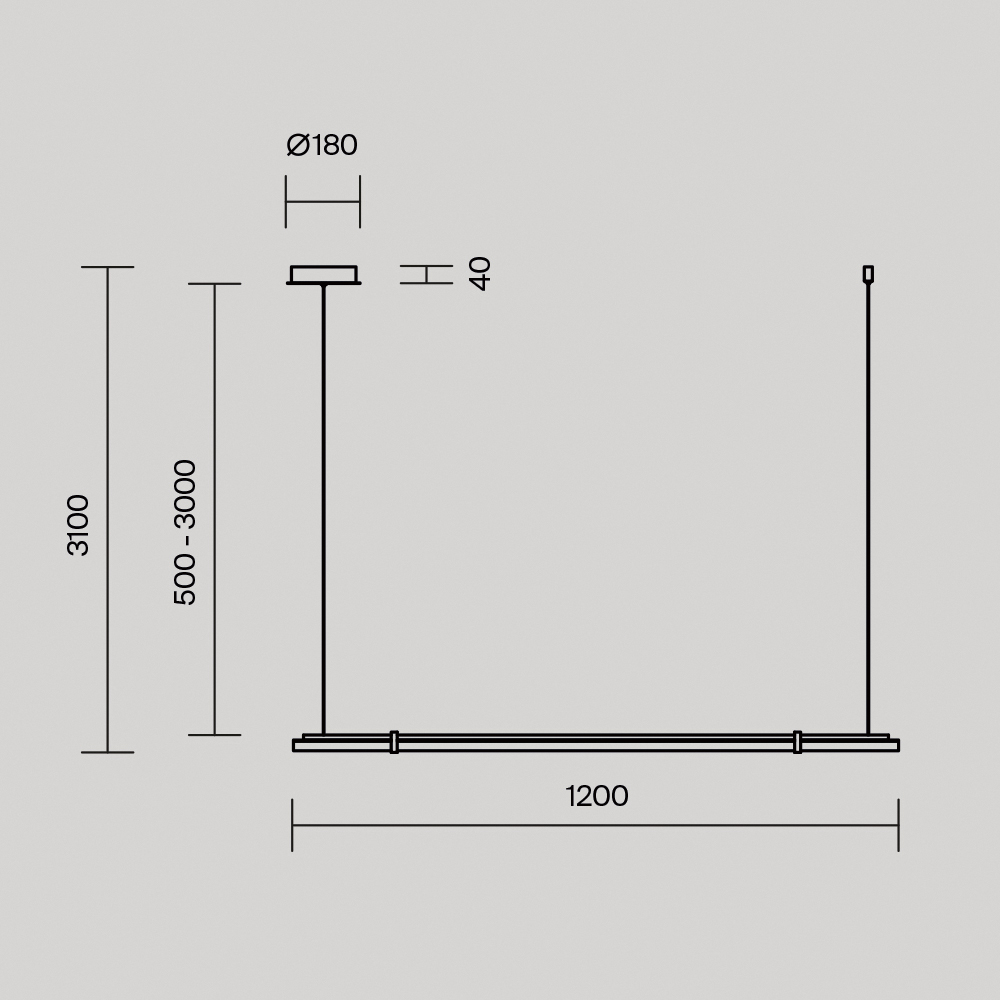 Подвесной светильник Maytoni MOD340PL-L20BS3K - изображение 3