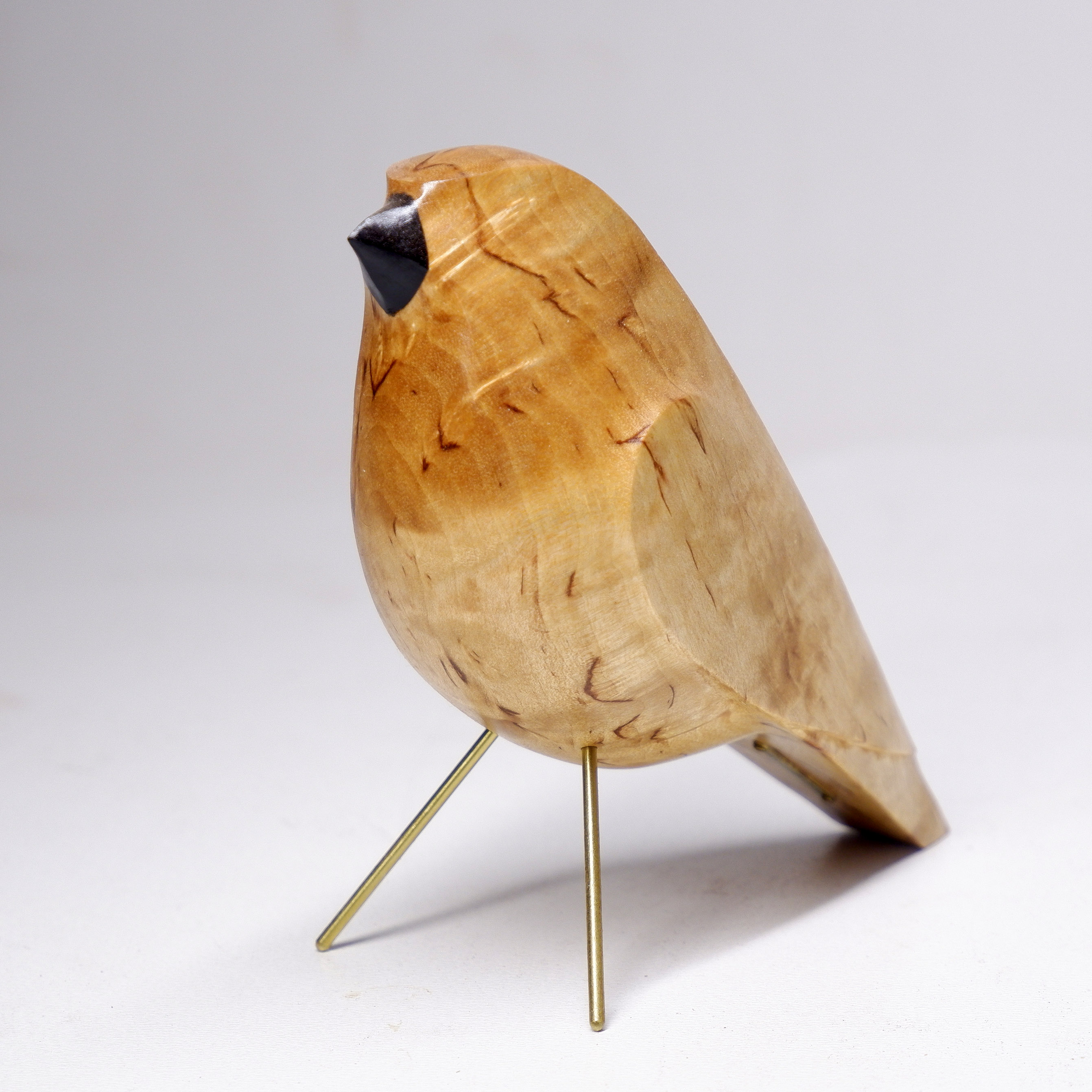 Настольный декор Воробей Карельская береза - изображение 6