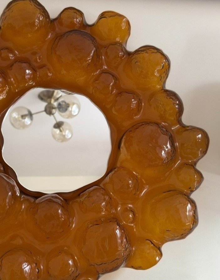 Зеркало стеклянное «Bubble 6» круглое - изображение 1