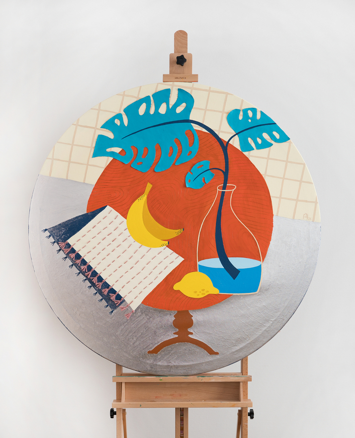 Картина "Завтрак в тропиках" - изображение 1