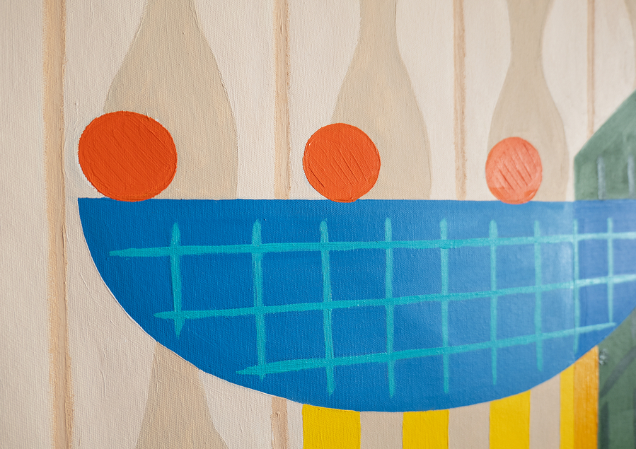 Картина "Вазы на комоде" - изображение 4