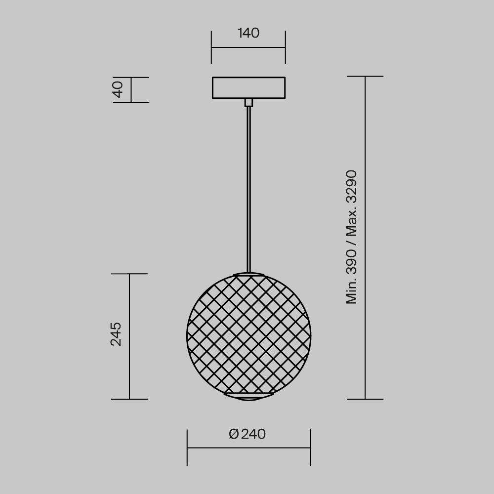Подвесной светильник Maytoni MOD397PL-L12B3K - изображение 4