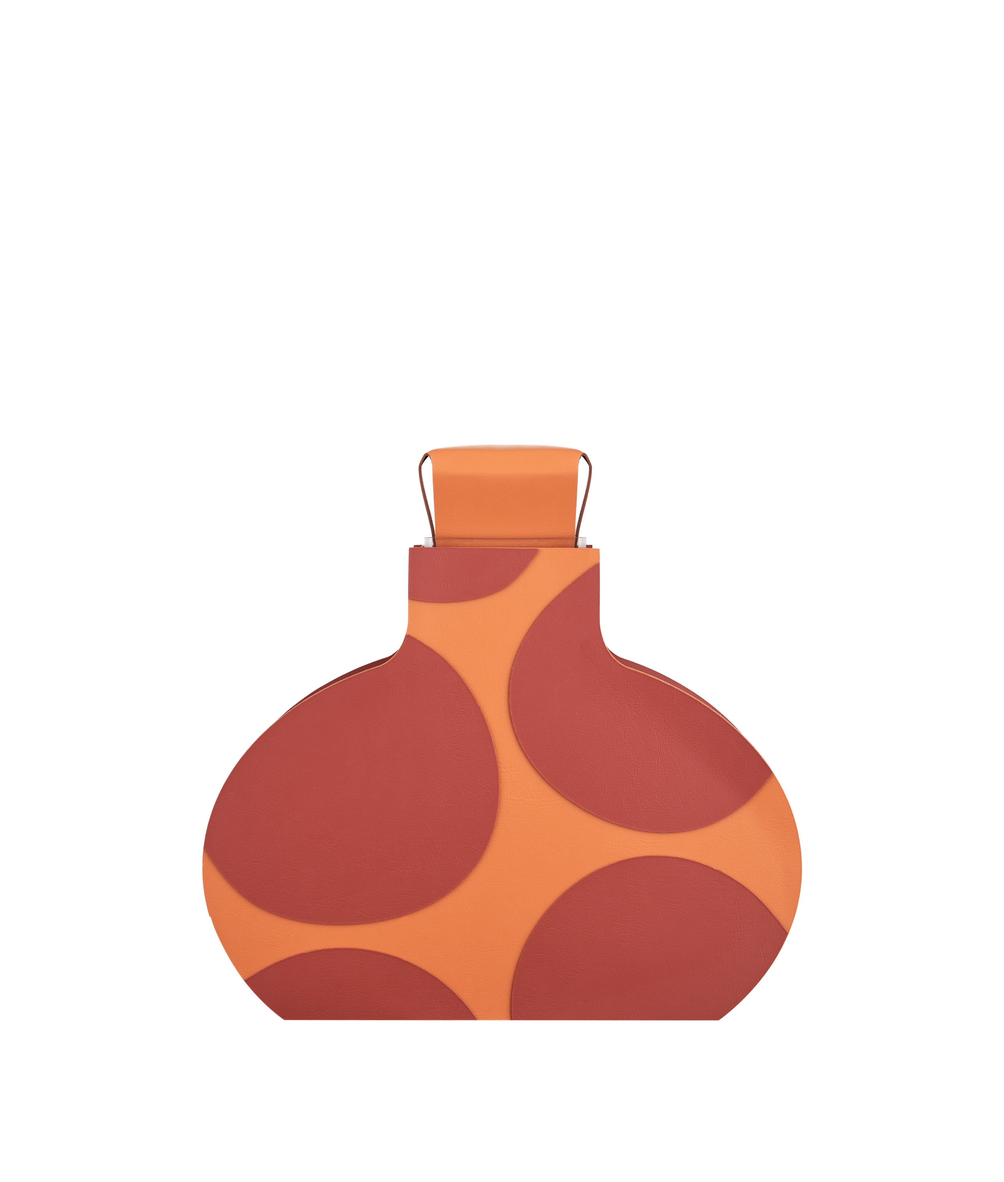 Ваза Otto Mod. 1.1 (09-Cognac/30-Bordeaux) by ADJ STYLE — дизайнерская мебель, свет и декор Made Sense