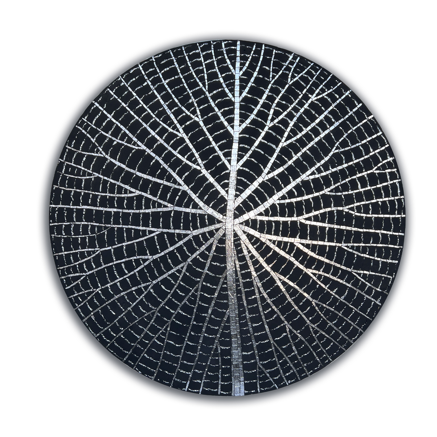 Панно Night Waterlily Black