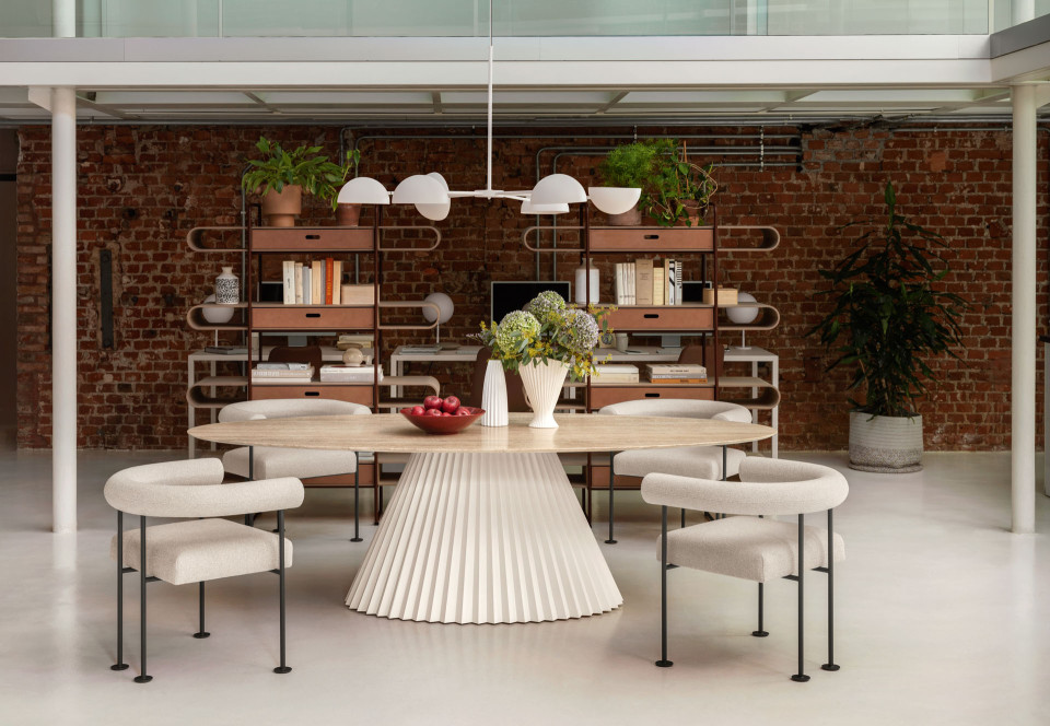 Стол Plisse elliptical - изображение 2