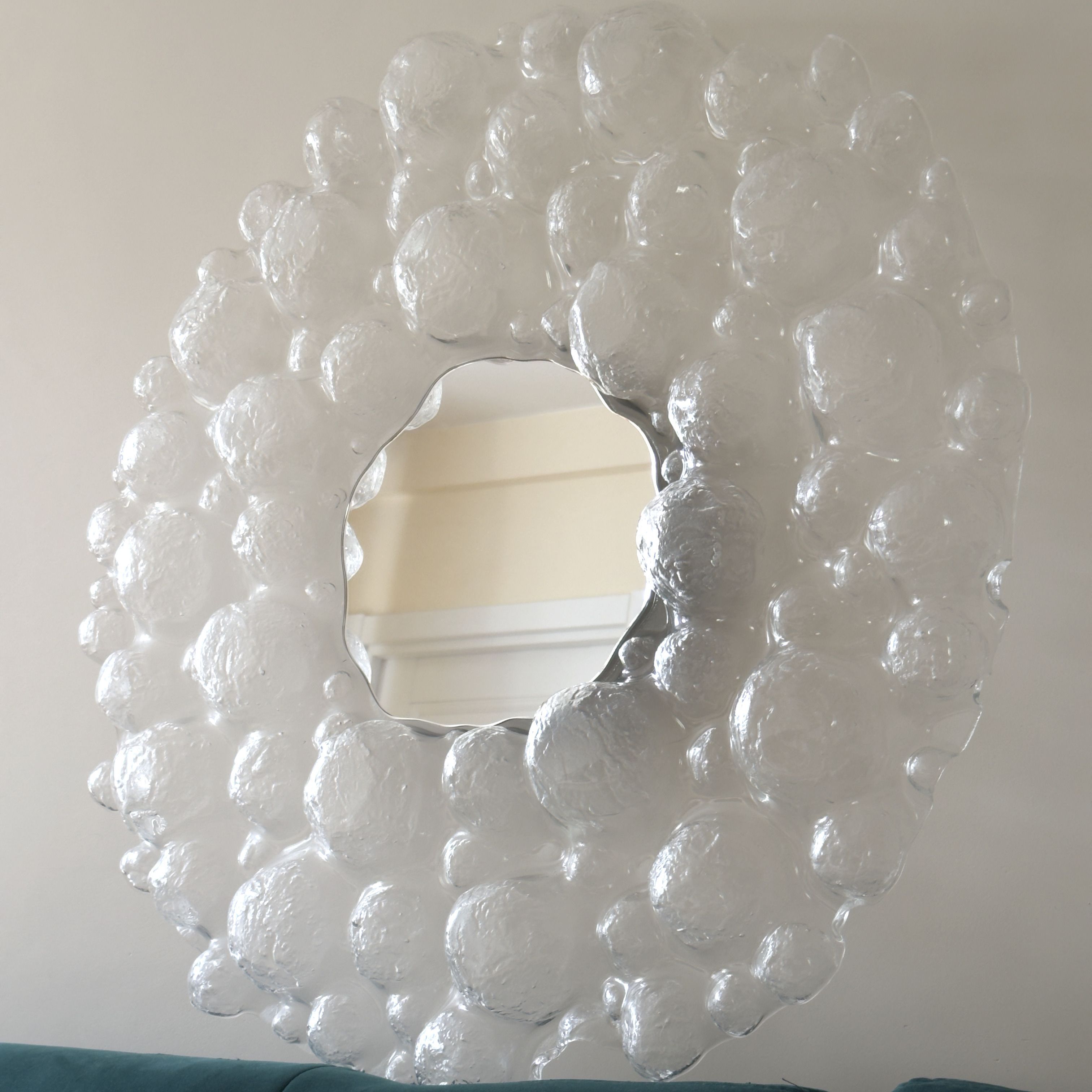 Зеркало стеклянное «Bubble 7» круглое - изображение 1