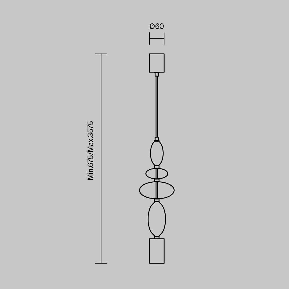 Подвесной светильник Maytoni MOD071PL-L8B3K1 - изображение 10
