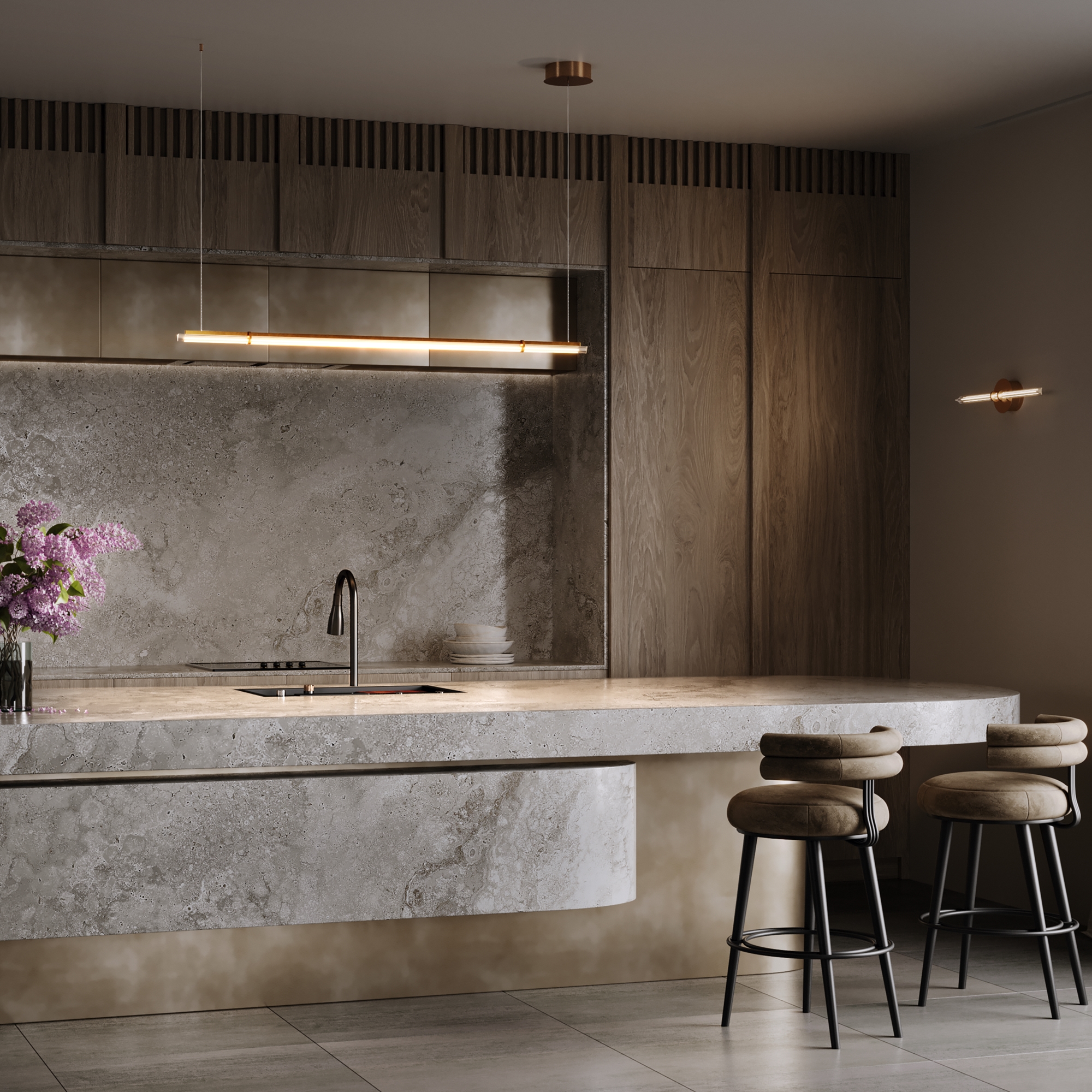 Подвесной светильник Maytoni MOD340PL-L20BS3K - изображение 2