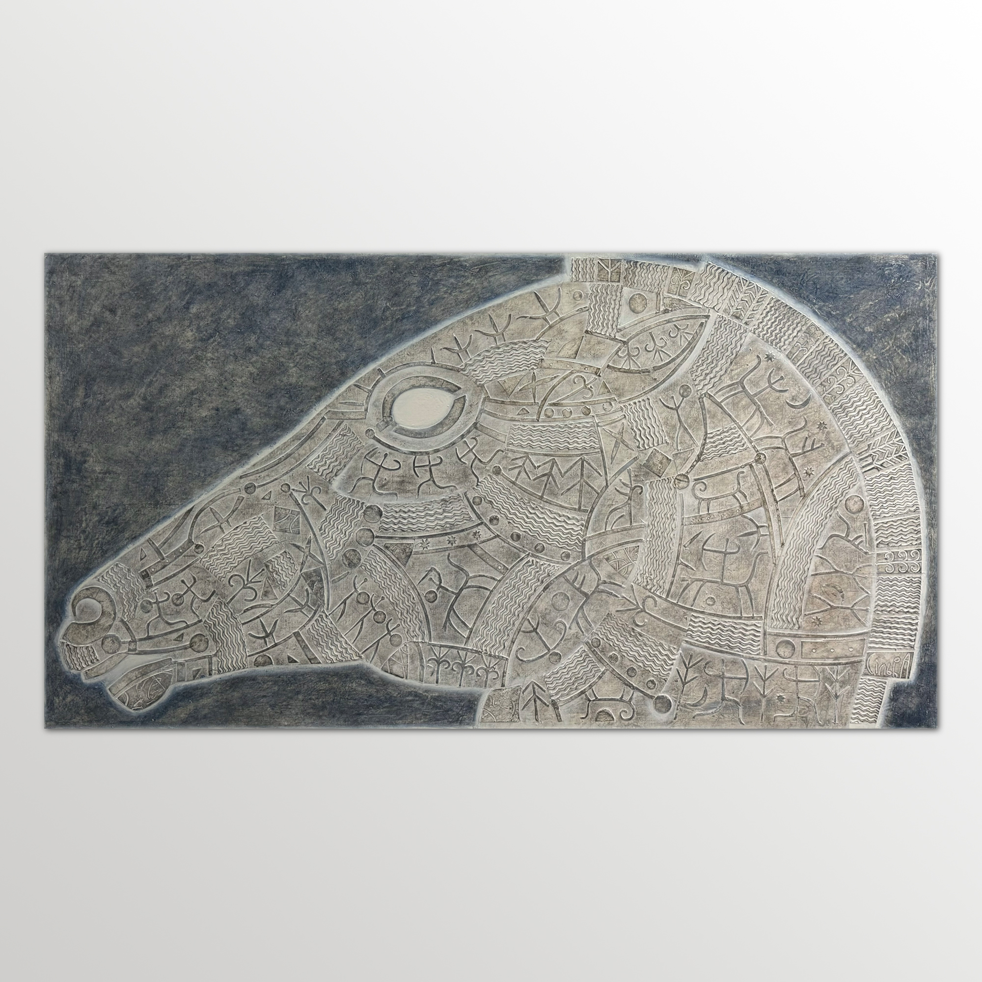 Картина «Белый конь» - изображение 1