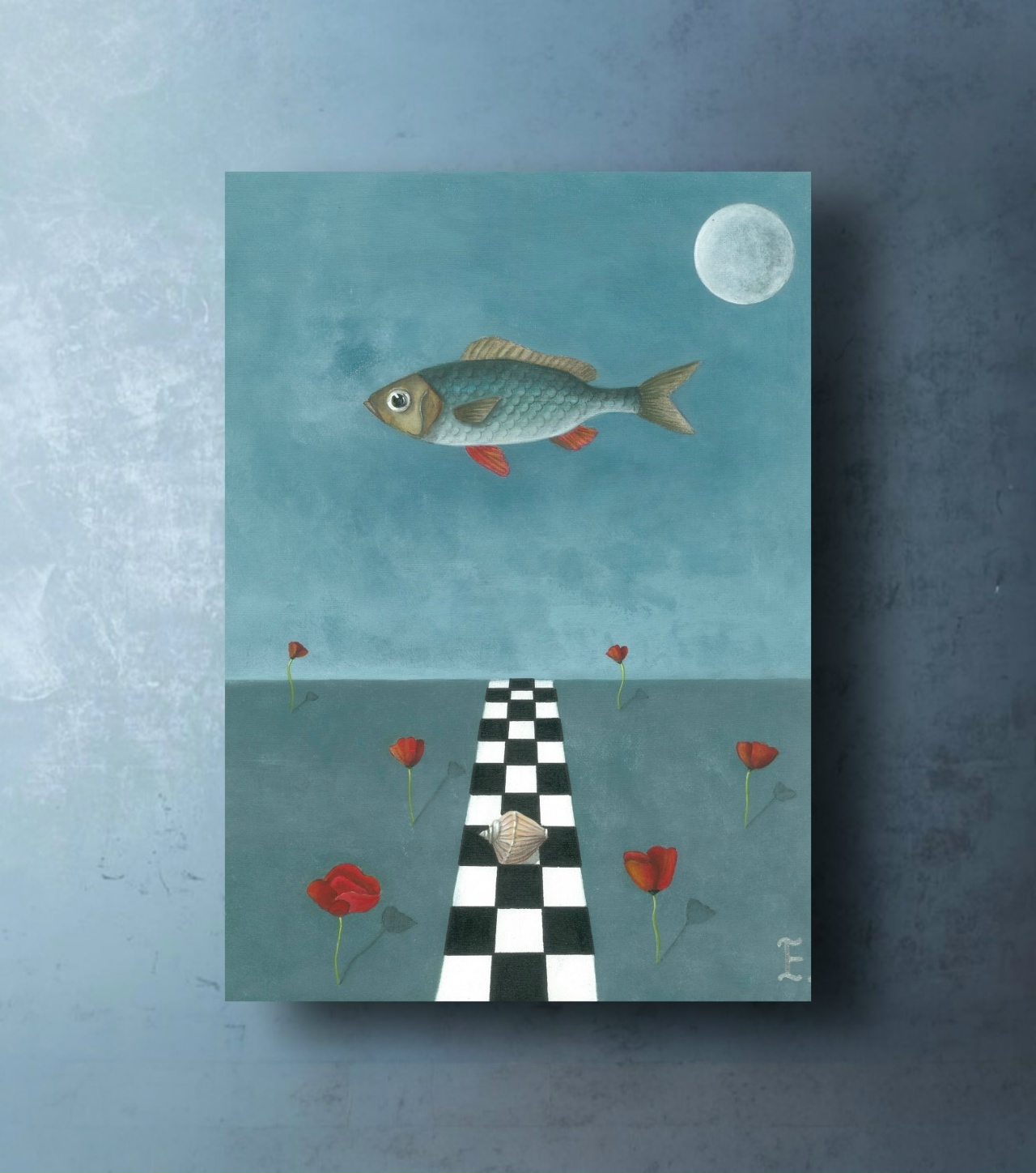 Картина "Маковая рыбка" - изображение 2