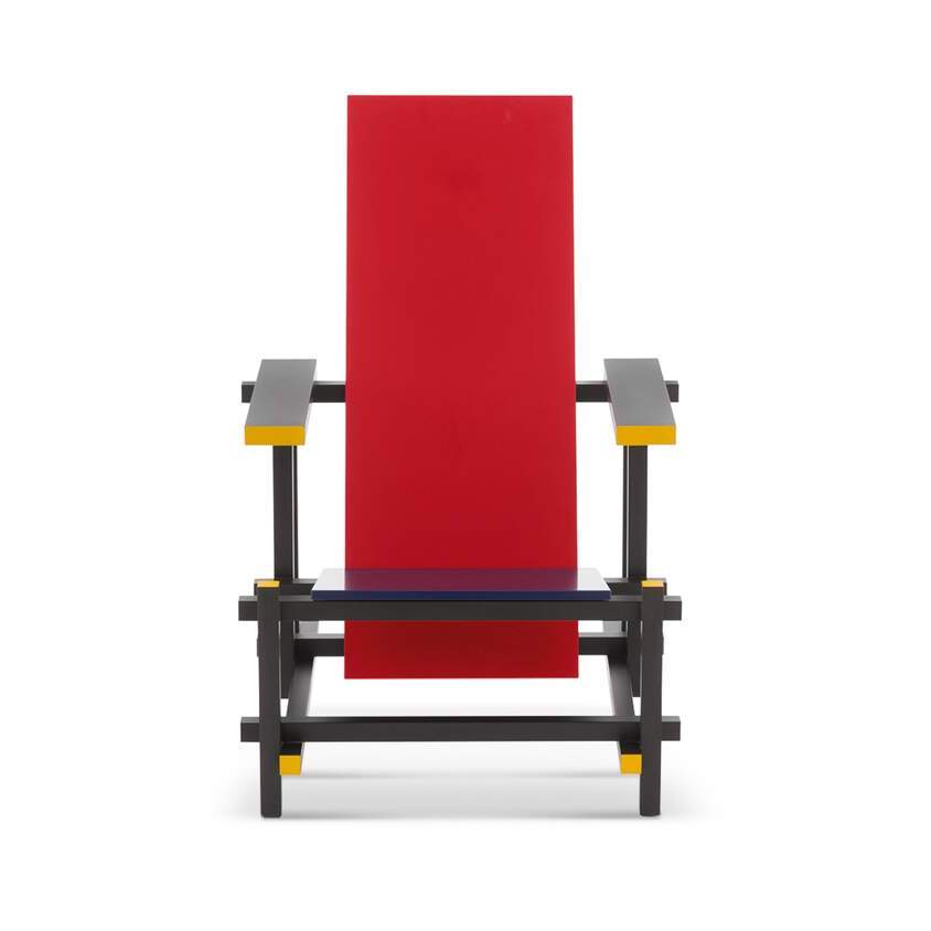 Кресло Red and Blue by Cassina — дизайнерская мебель, свет и декор Made Sense