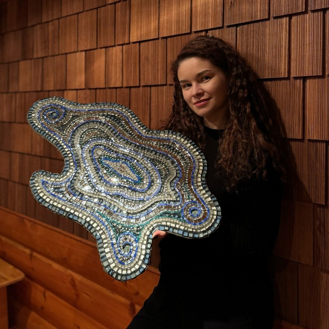 Мозаика "Стихия воды" by Tatiana Mosaico Art — дизайнерская мебель, свет и декор Made Sense