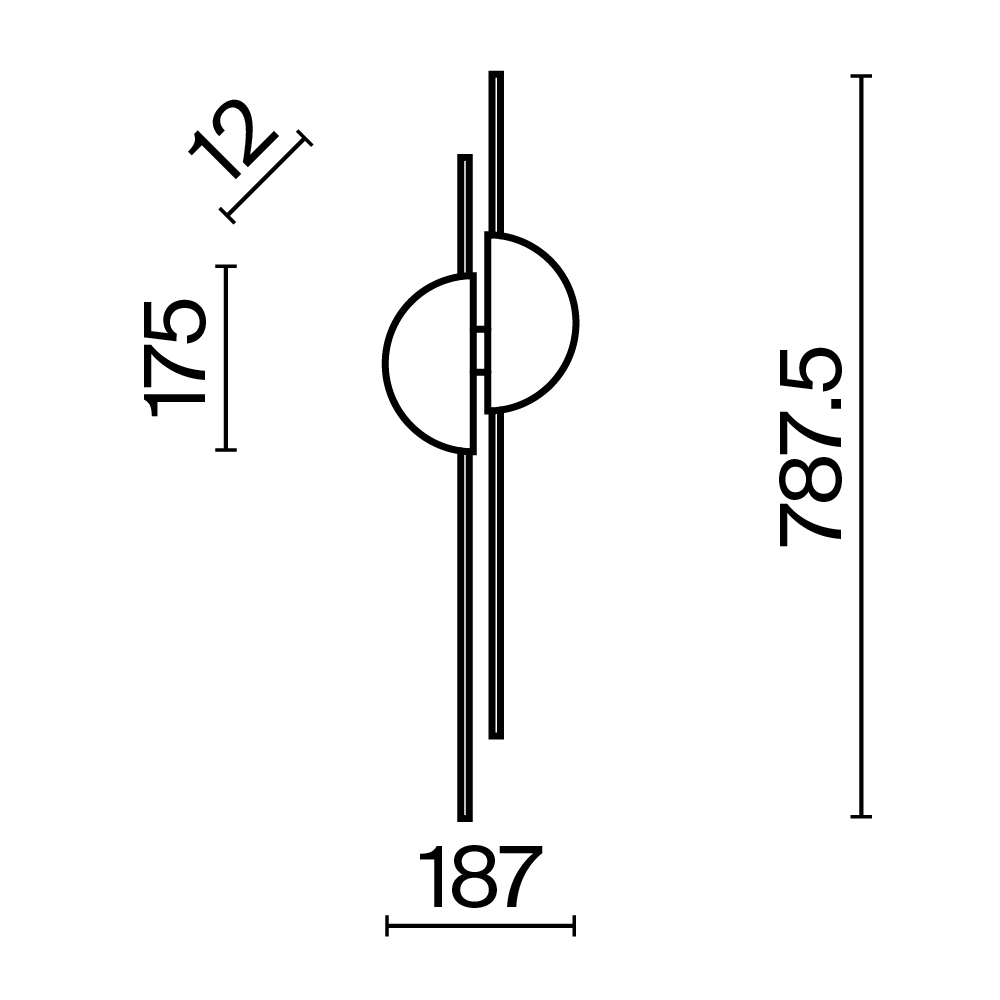 Настенный светильник (бра) Maytoni MOD179WL-L22W4K1 - изображение 3