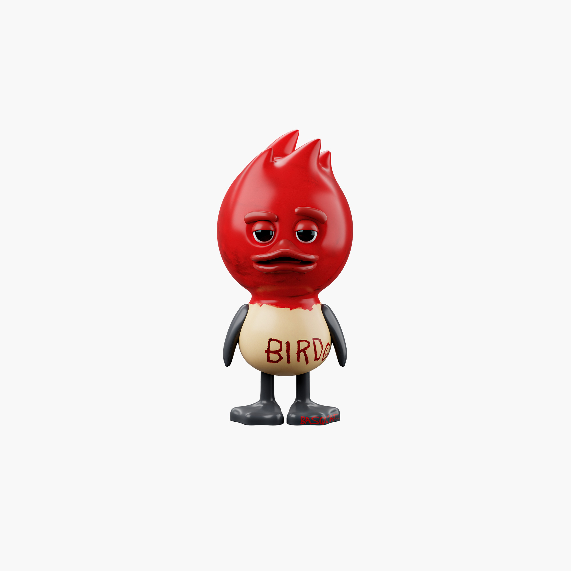 TUD x Jean-Michel Basquiat red by TUD TOY — дизайнерская мебель, свет и декор Made Sense
