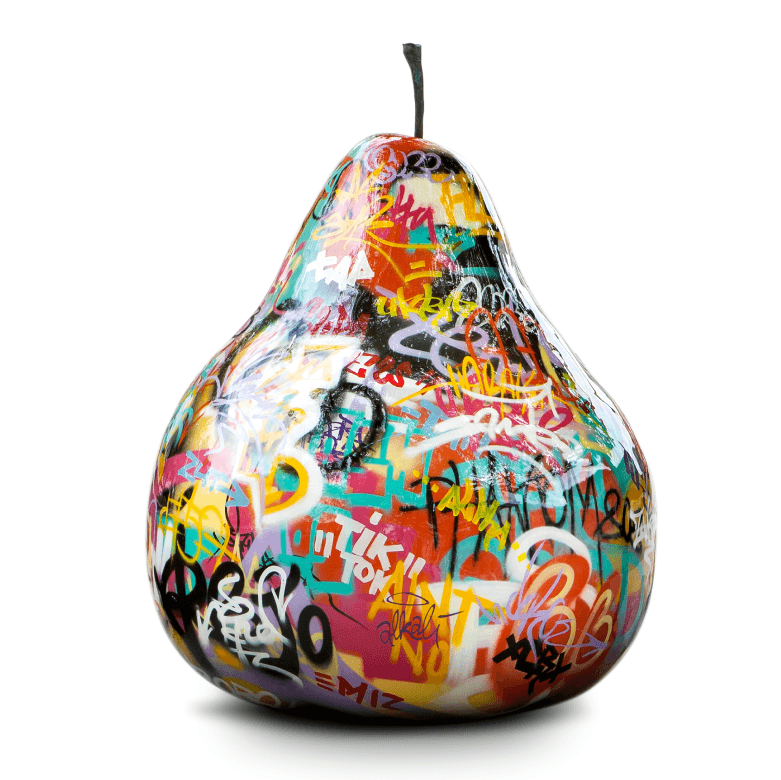 Pear Graffiti by BULL & STEIN — дизайнерская мебель, свет и декор Made Sense