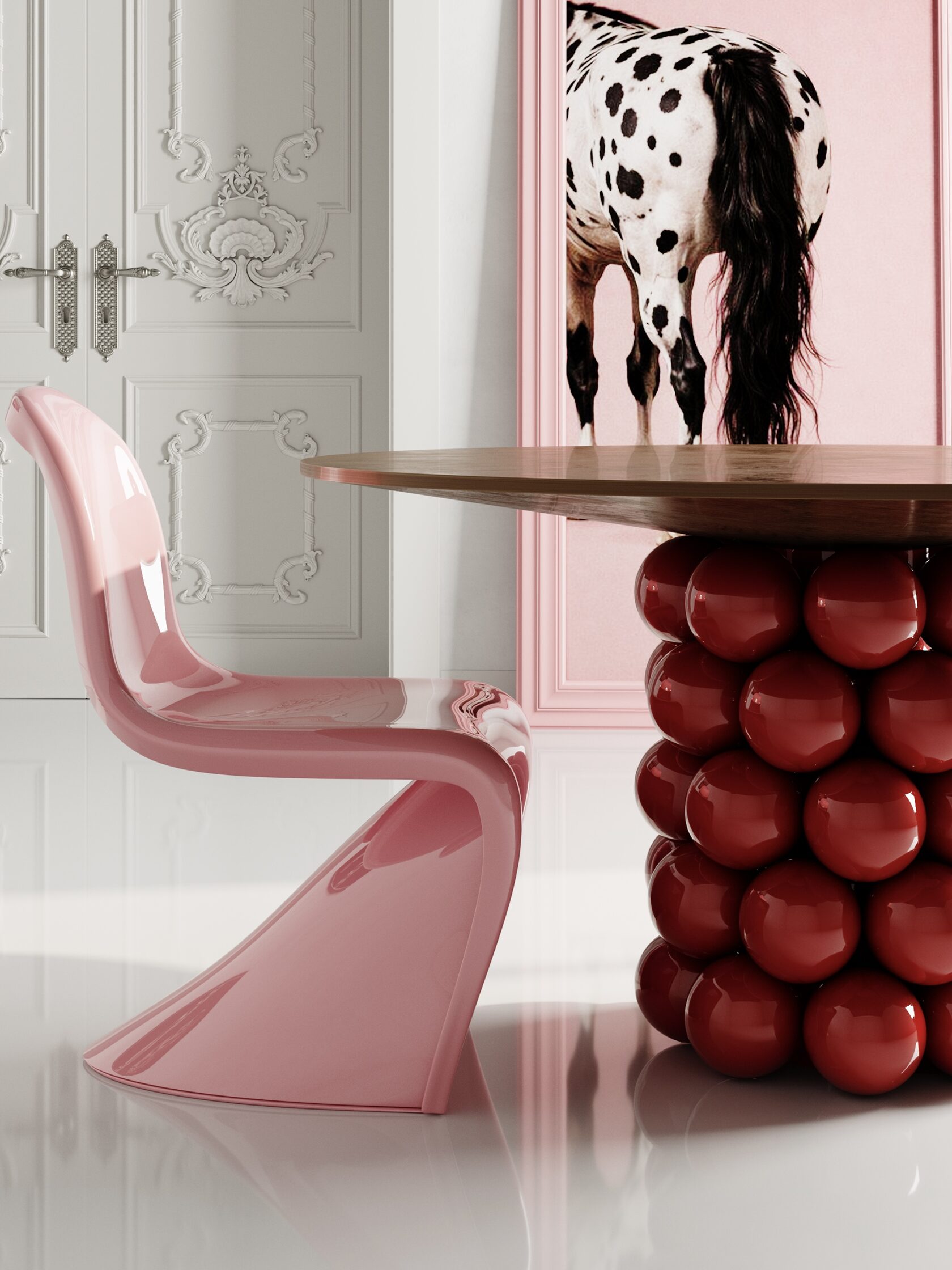 Обеденный стол из коллекции "Звезда миллениала" (шпон) - изображение 2