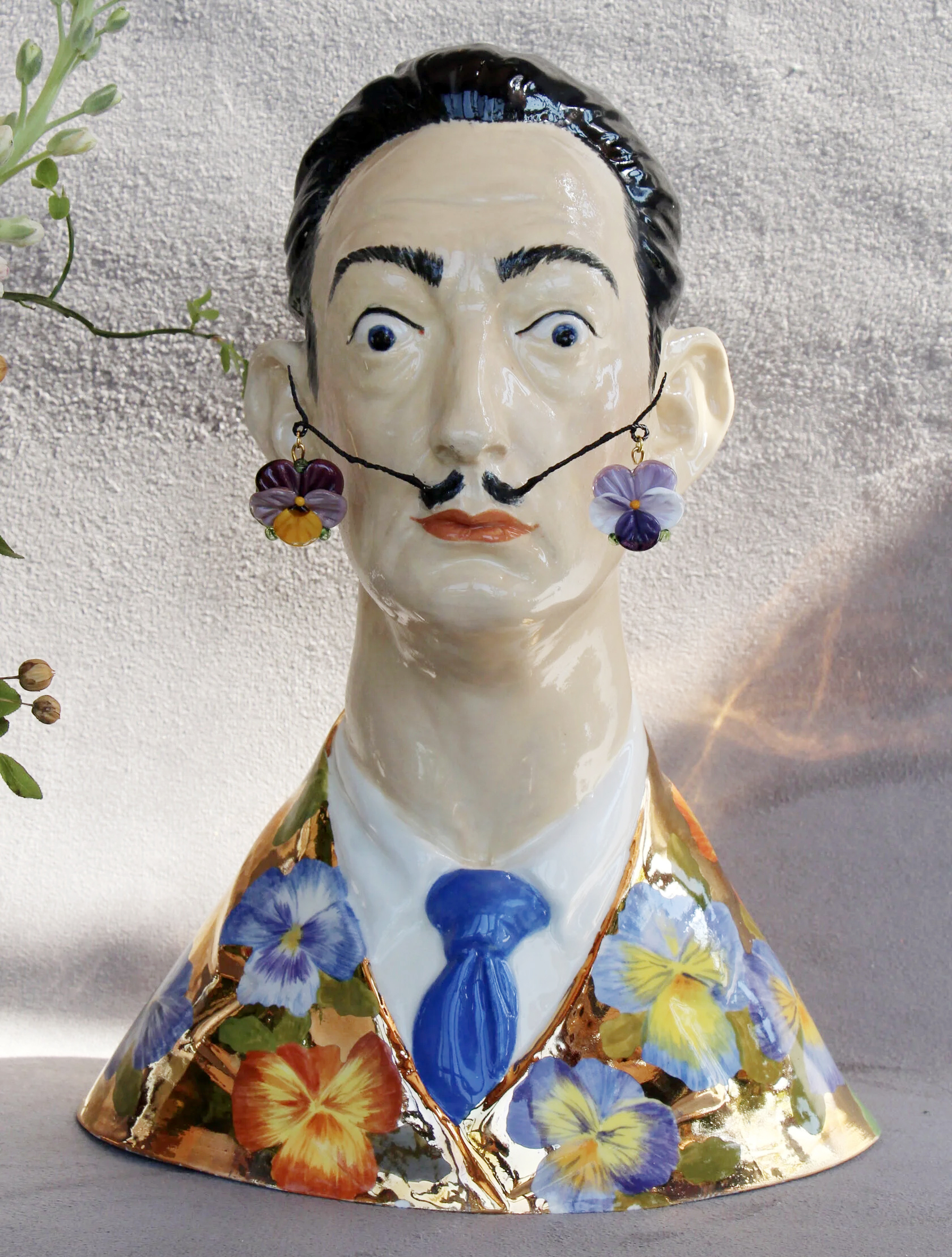 Ваза Сальвадор "Анютины глазки" - изображение 1