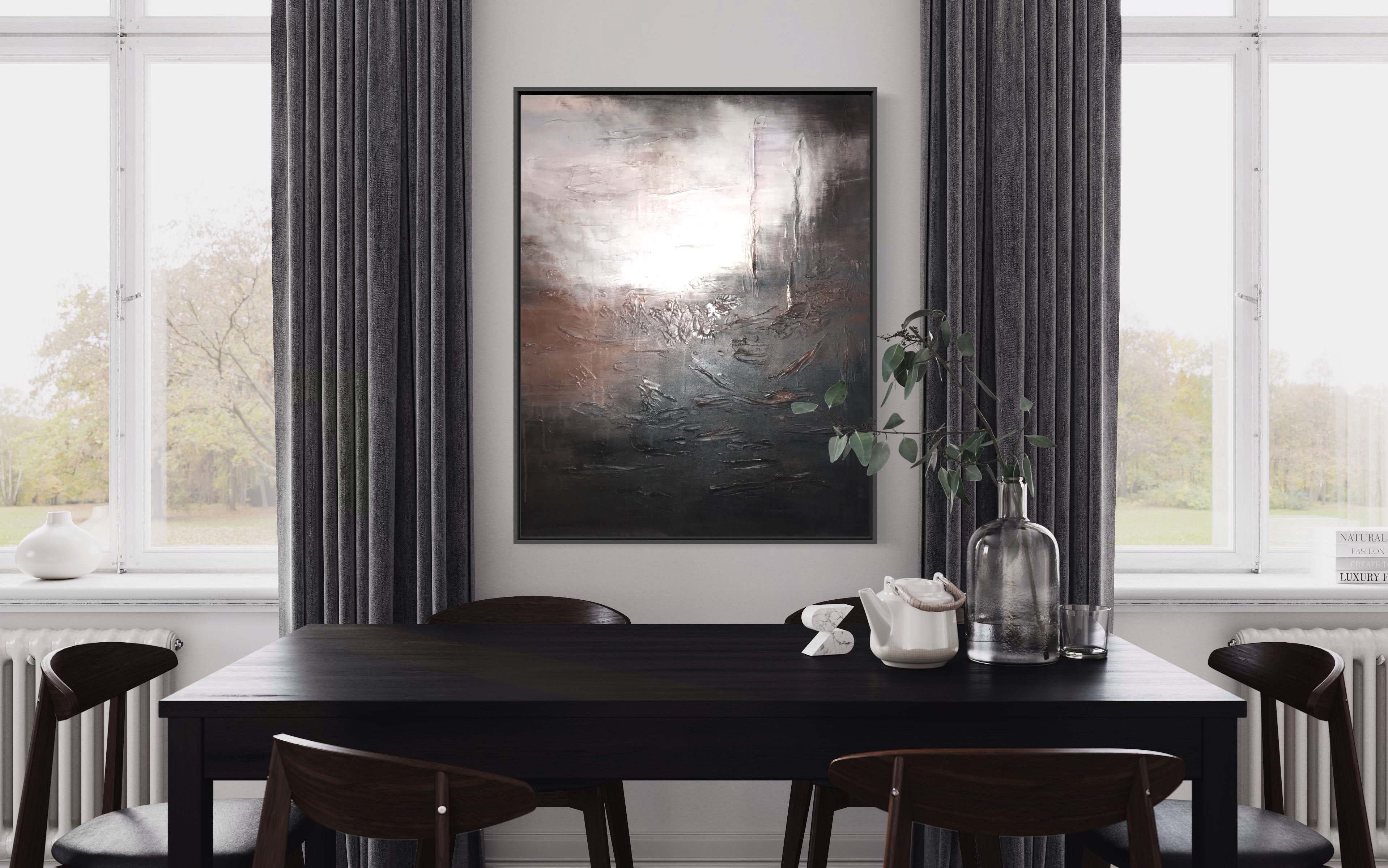 Картина 23-50 Abstract by ANNA REUS — дизайнерская мебель, свет и декор Made Sense
