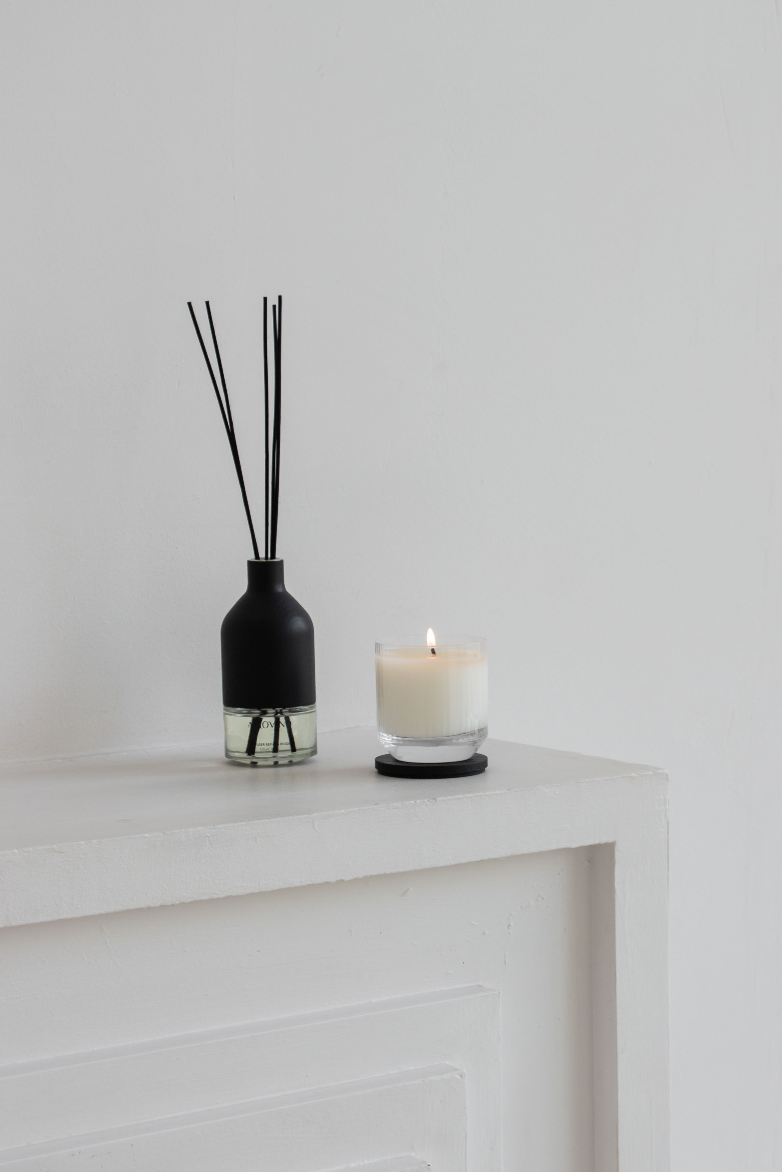 Интерьерный диффузор с палочками AMOVINO/ 4 аромата, темный ясень - изображение 2