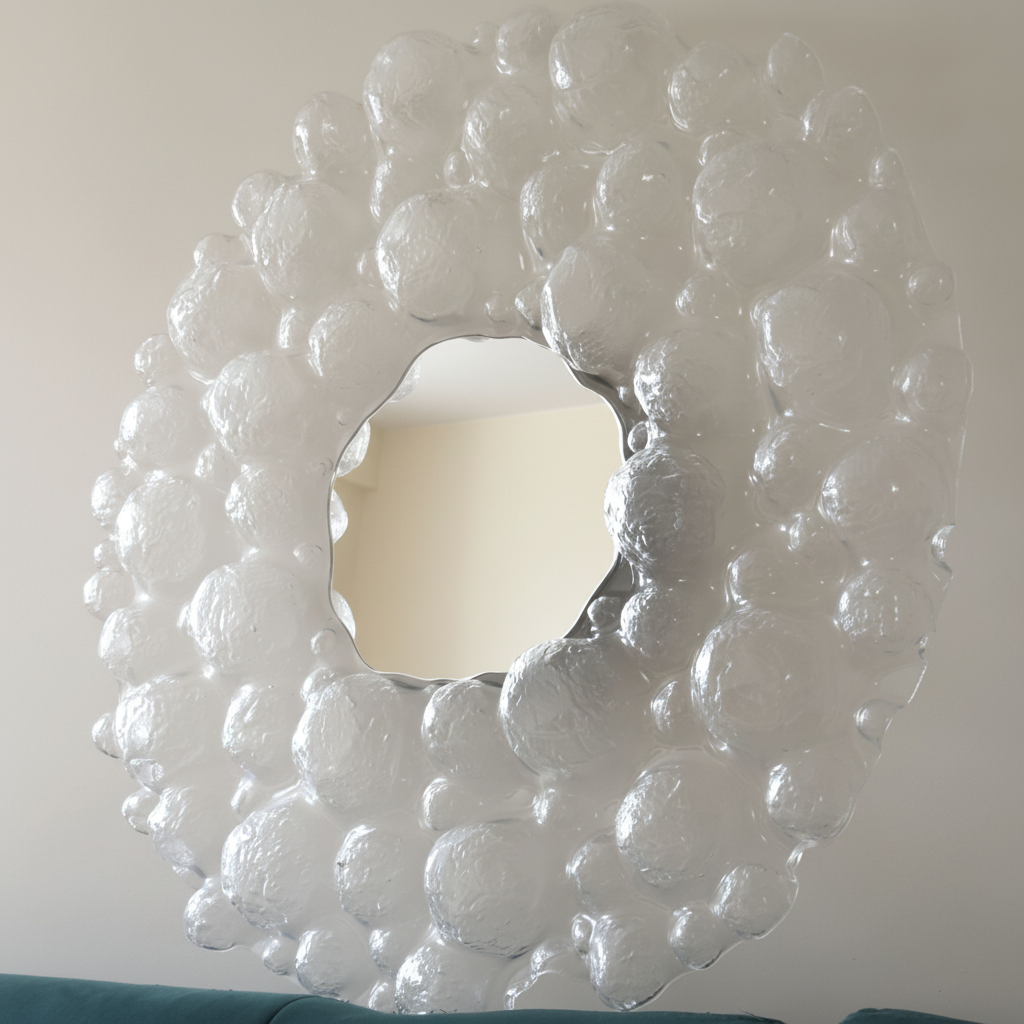 Зеркало стеклянное «Bubble 7» круглое 