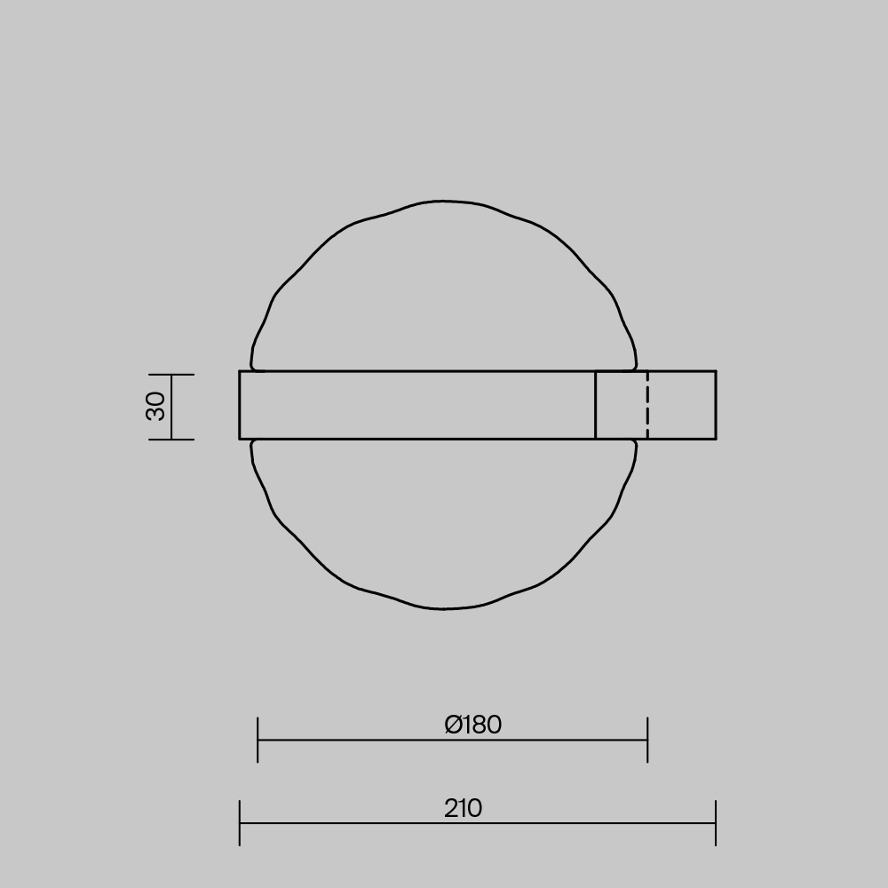Настенный светильник (бра) Maytoni MOD379WL-L6B3K - изображение 6