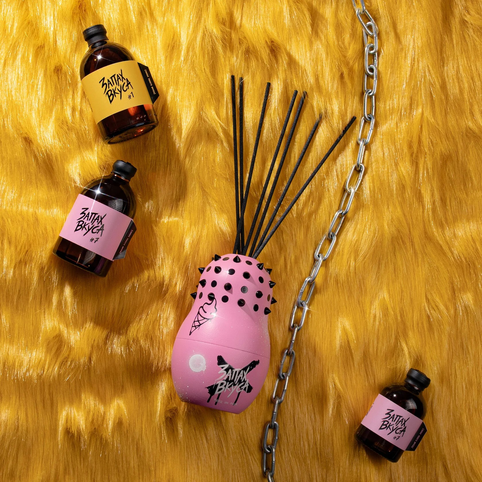 Кейс-матрёшка «Пинки» + флакон с ароматом 100 мл - изображение 1