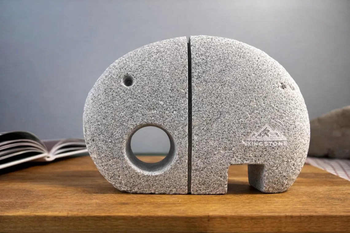 Скульптура слона из камня - изображение 3