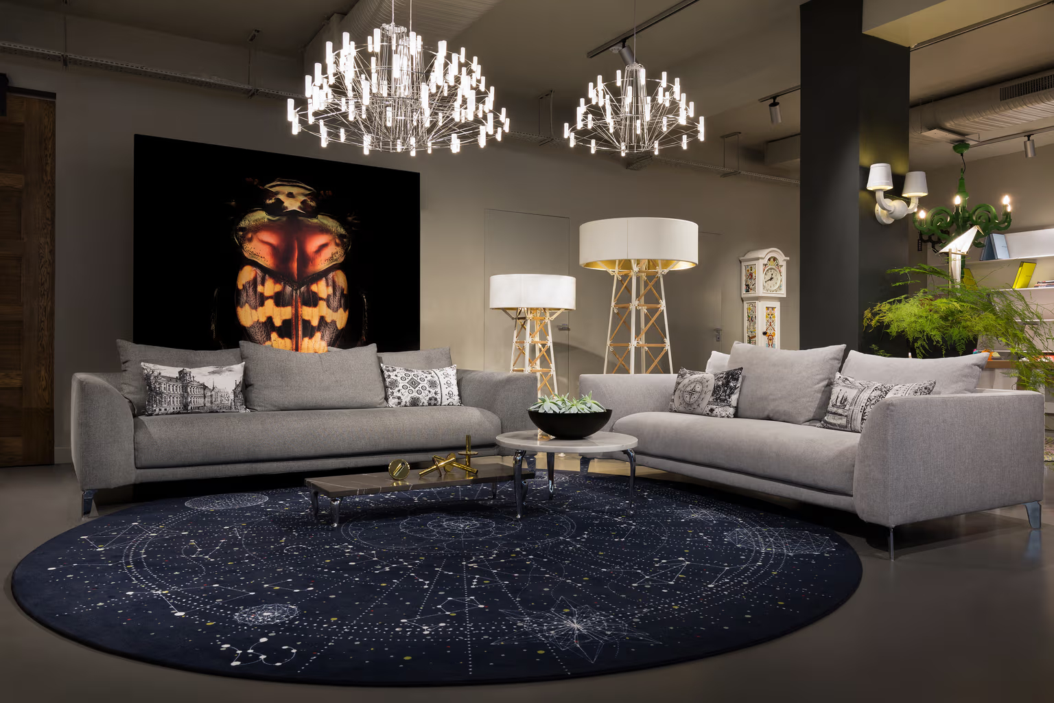 Торшер Construction Lamp Floor by Moooi — дизайнерская мебель, свет и декор Made Sense