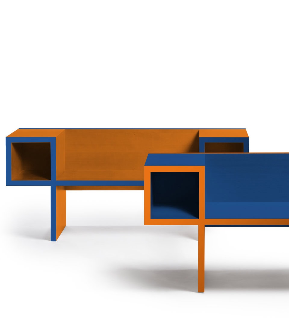 Скамья Canton by Poltronova — дизайнерская мебель, свет и декор Made Sense